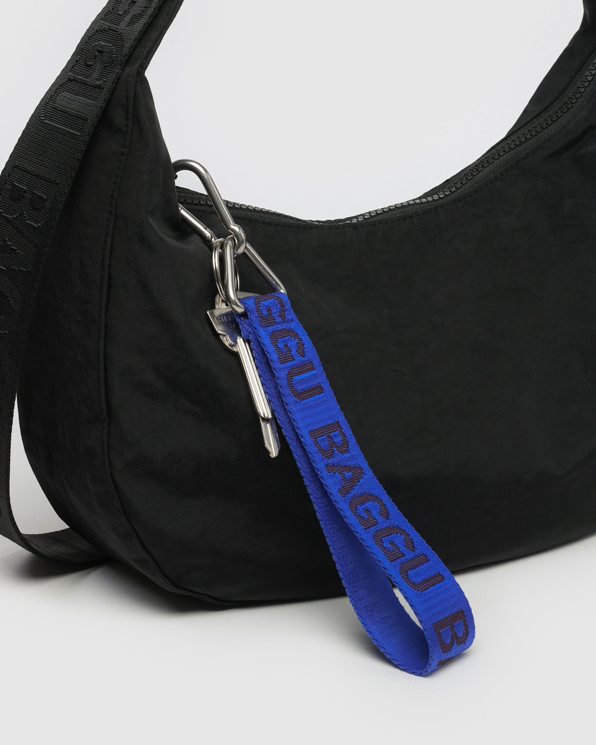 Cobalt Logo Keychain | BAGGU | Keychains + Key Rings