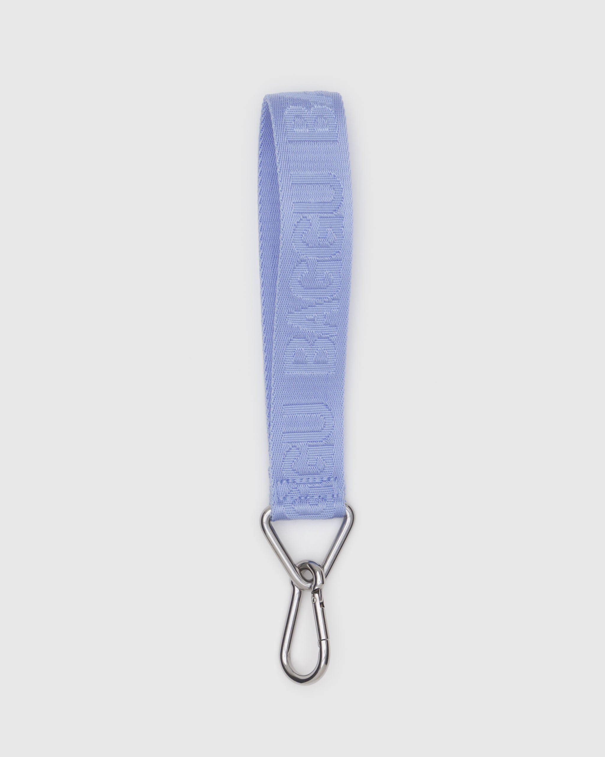 French Blue Logo Keychain | BAGGU | Keychains + Key Rings