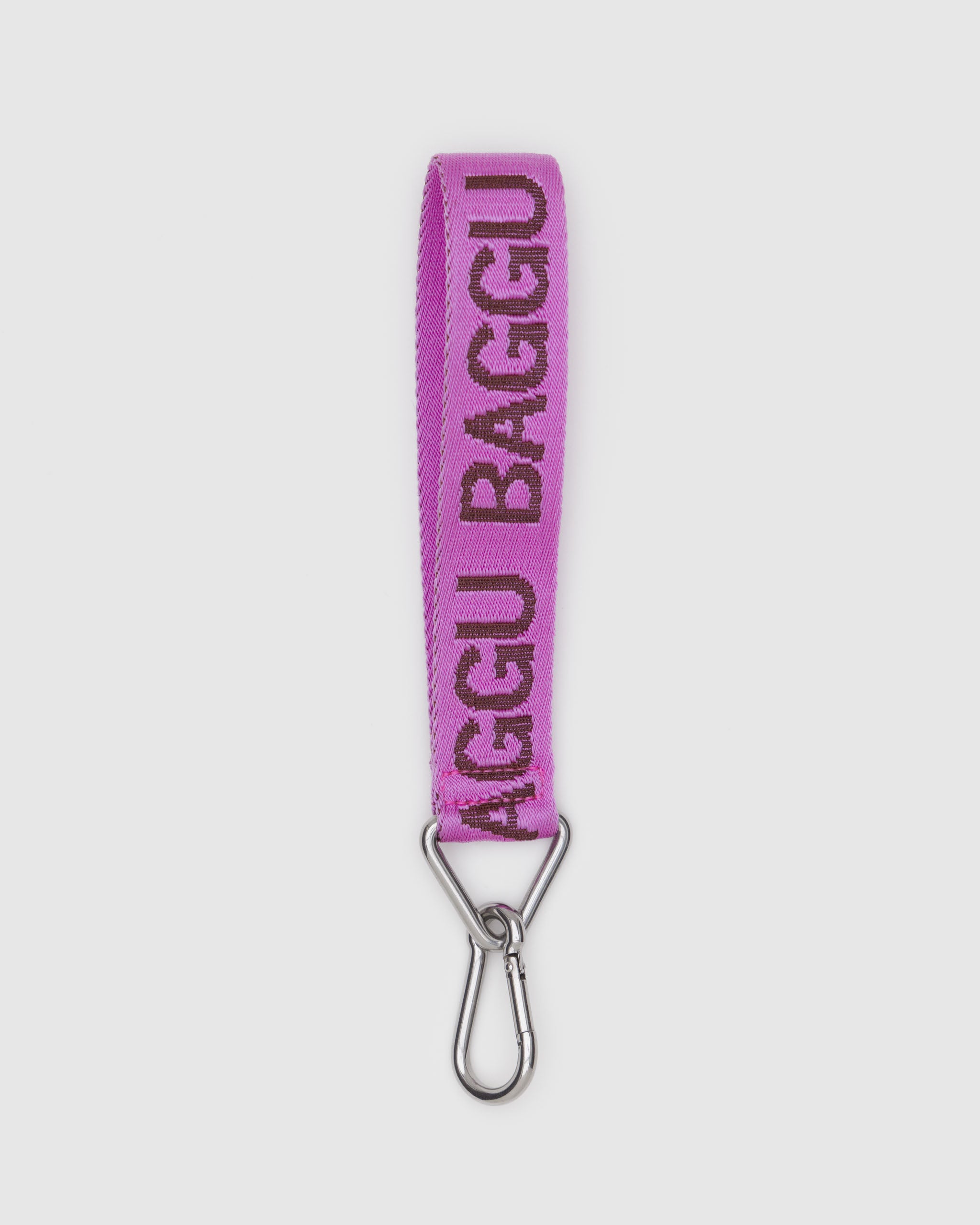Pink Logo Keychain BAGGU - FA25 | BAGGU | Keychains + Key Rings