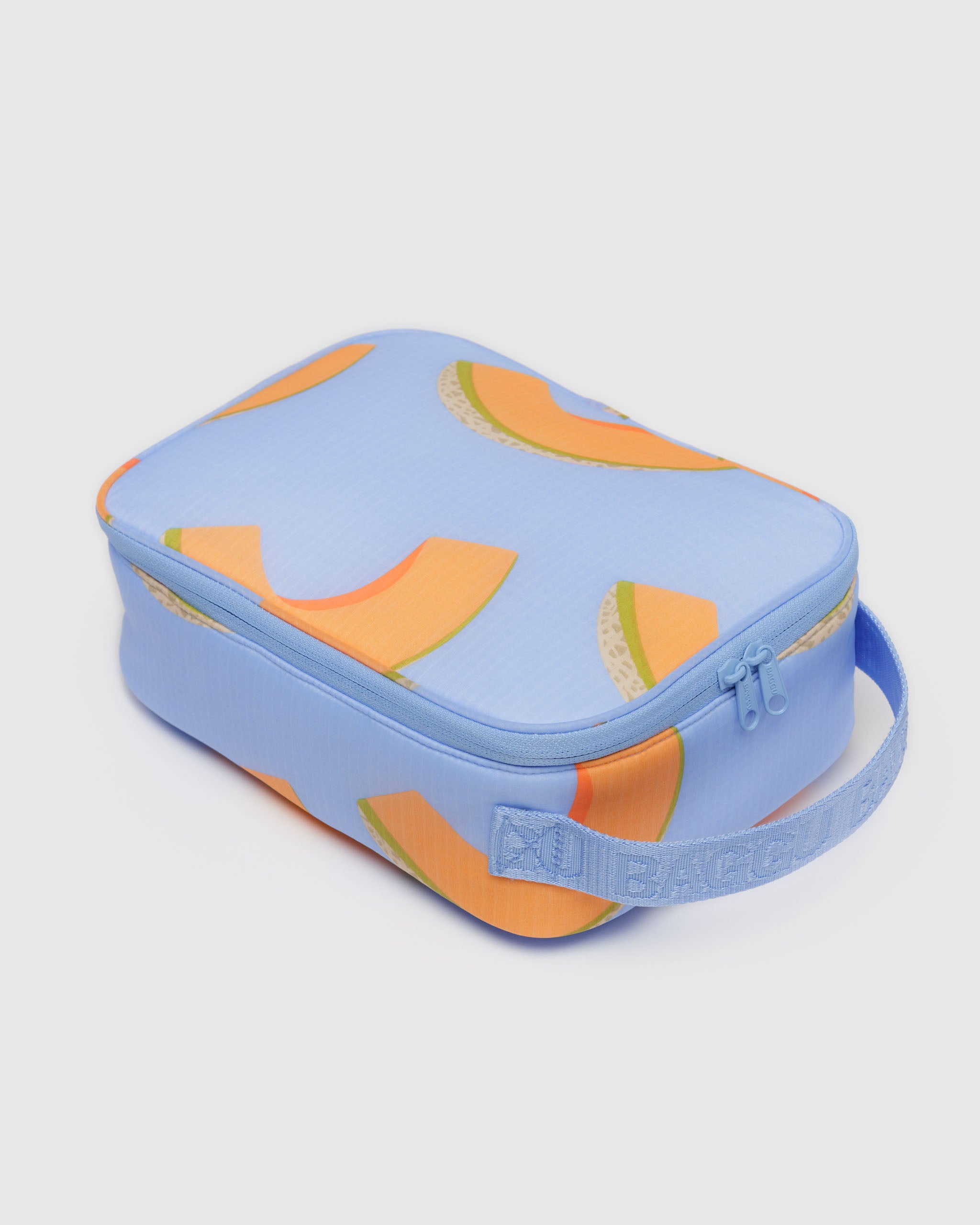 Cantaloupe Blue Lunch Box | BAGGU | Insulated Lunch Bag