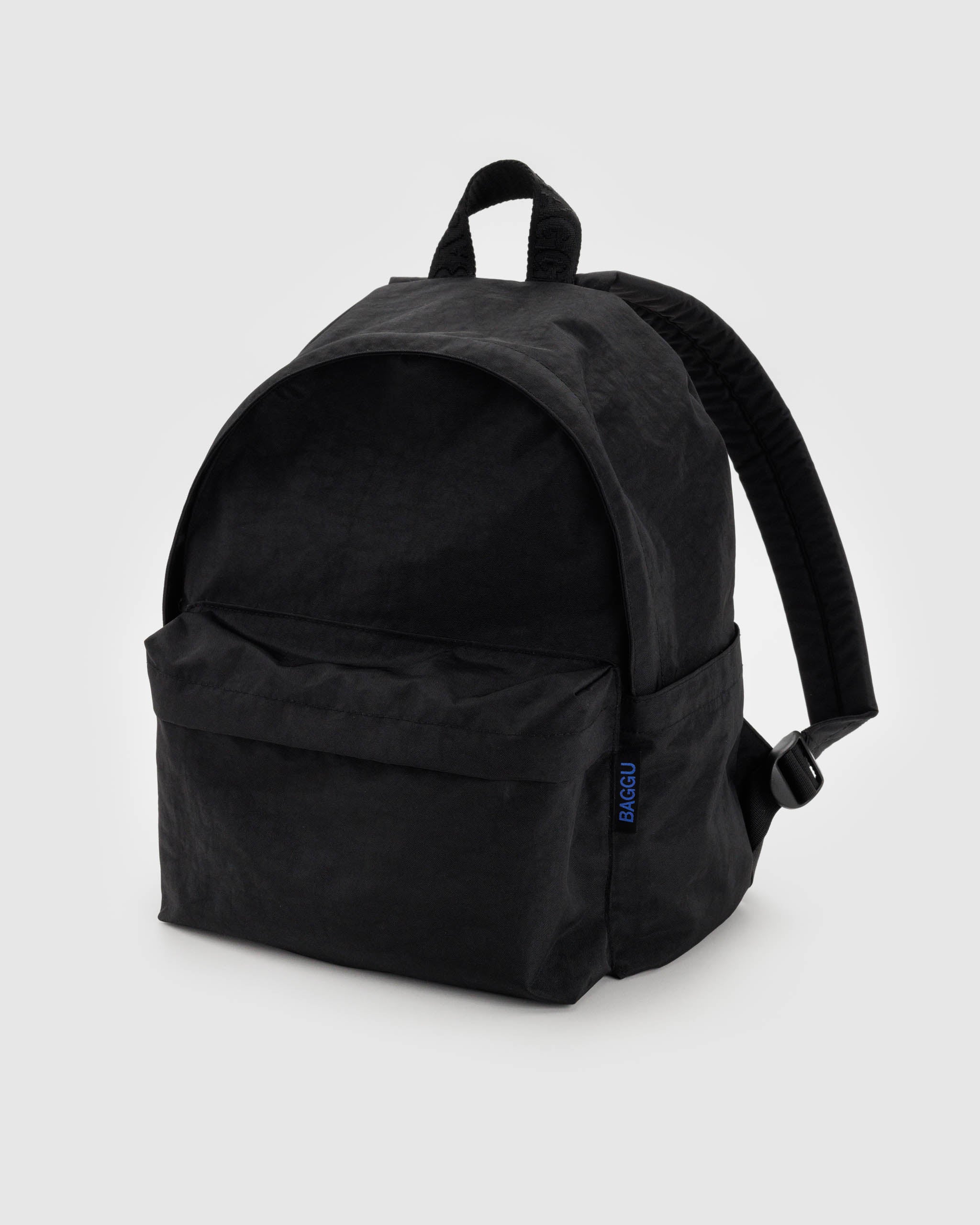 Black Medium Recycled Backpack | BAGGU | Backpack