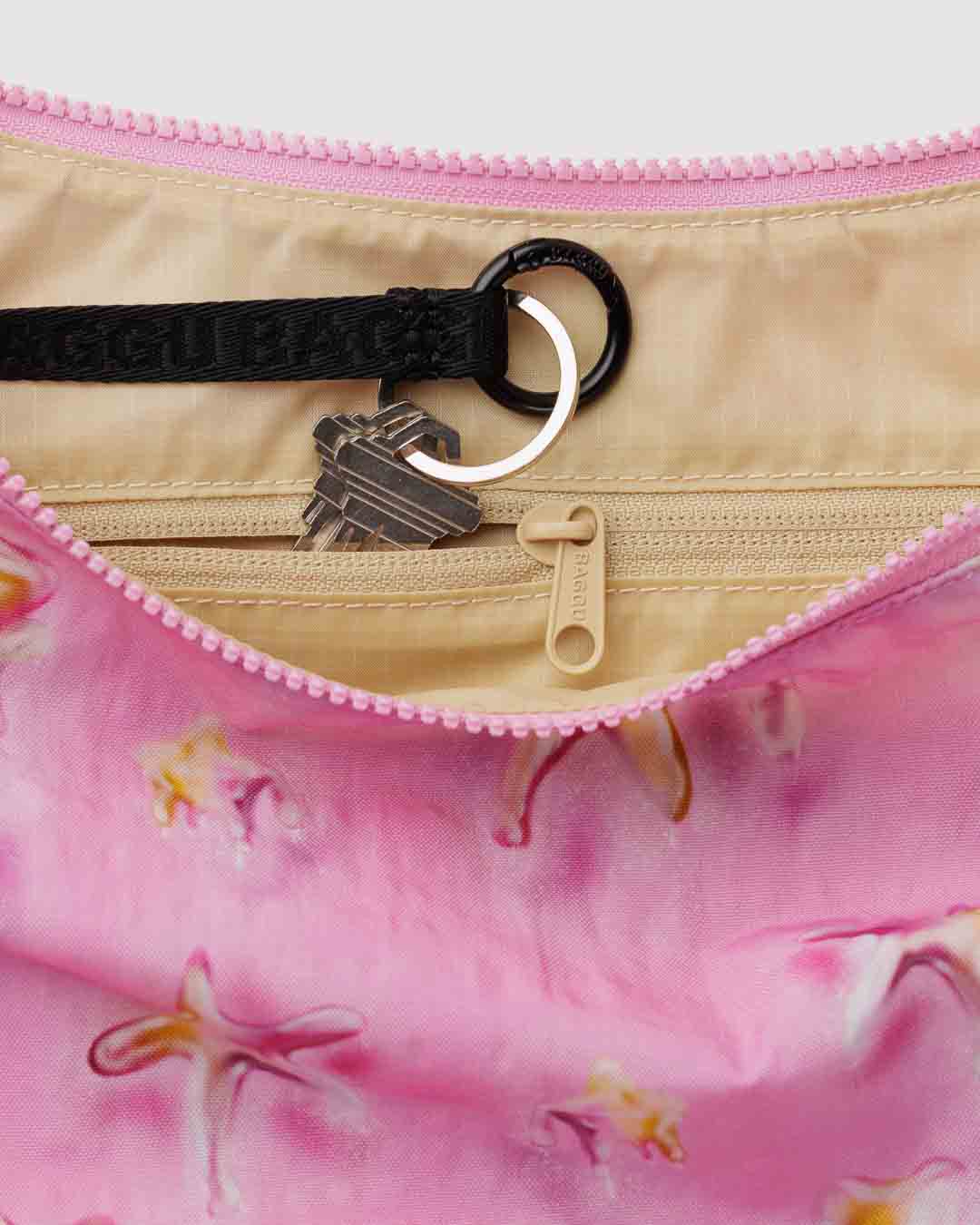 Dancing Star Medium Nylon Crescent Bag