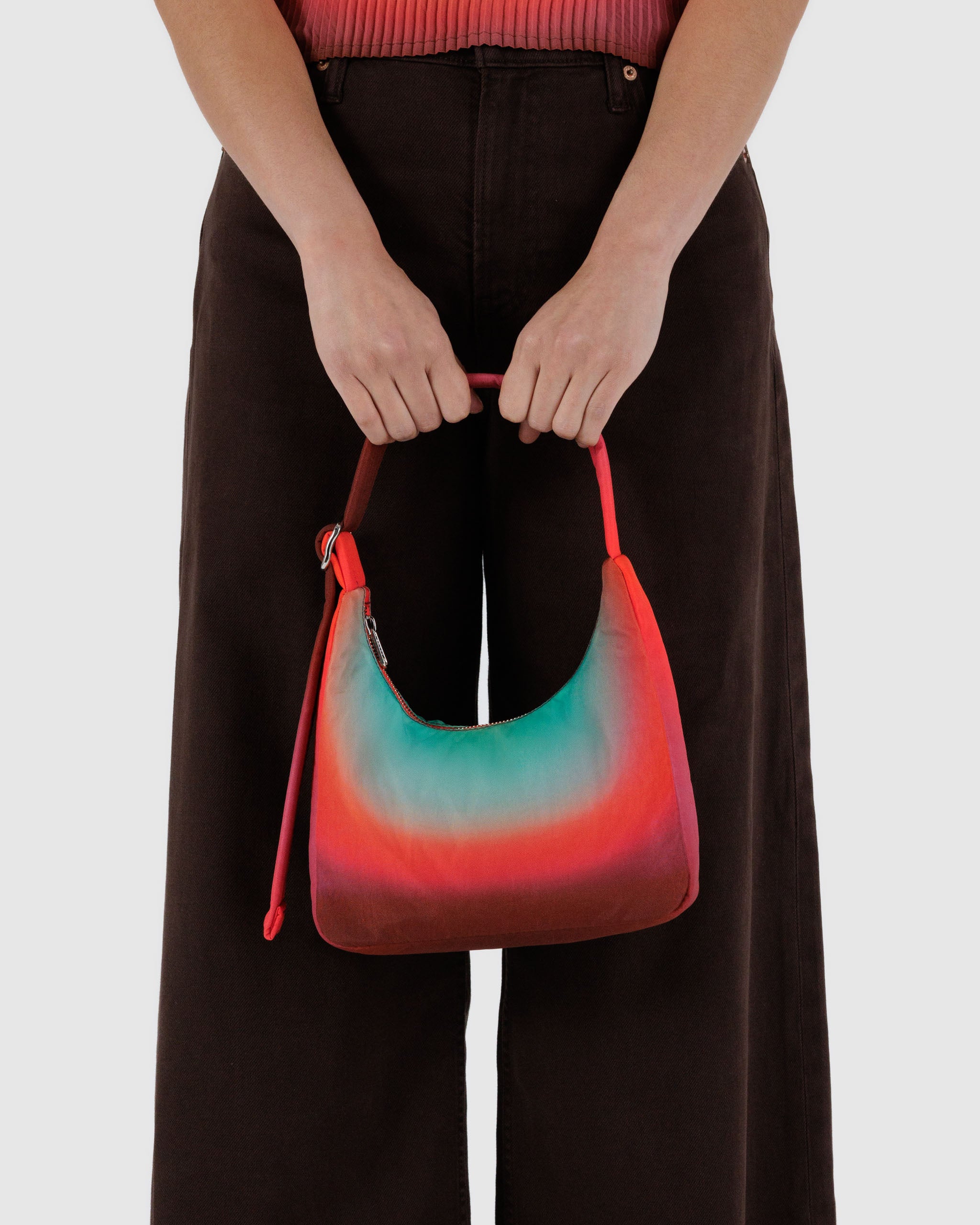 Rain Mini Nylon Shoulder Bag | BAGGU | Shoulder Bag