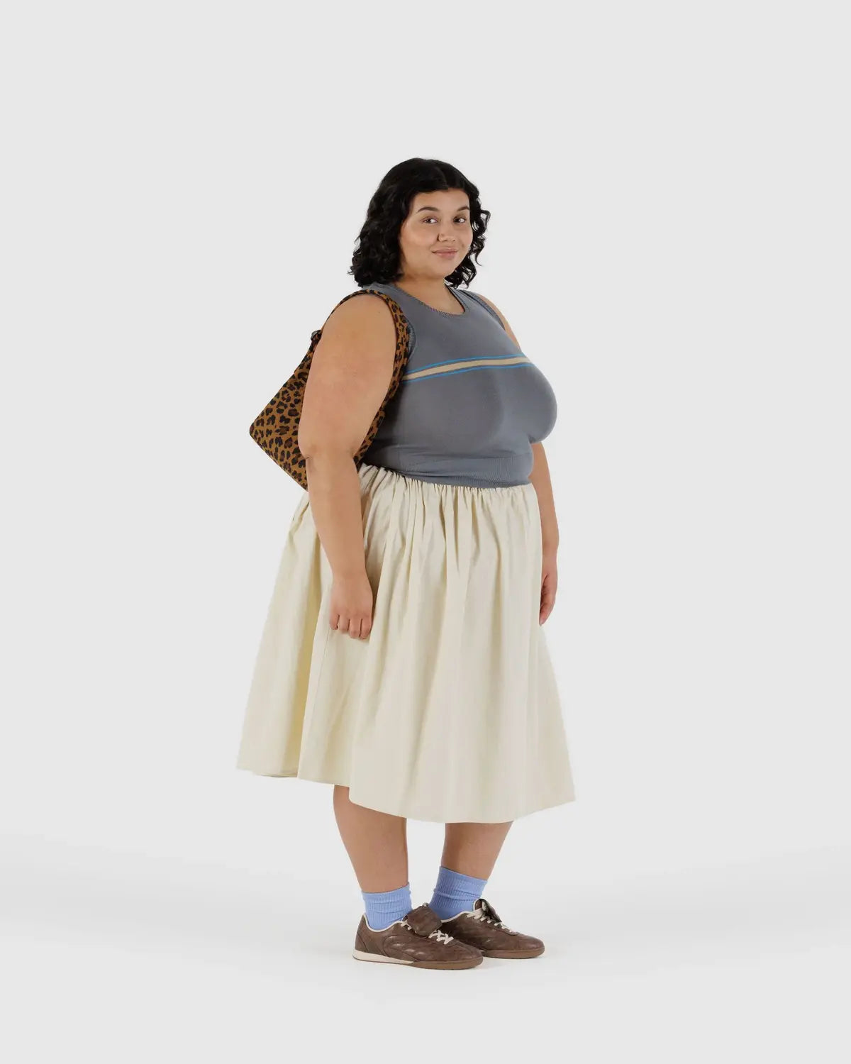 Leopard Mini Nylon Shoulder Bag BAGGU | BAGGU | Shoulder Bag