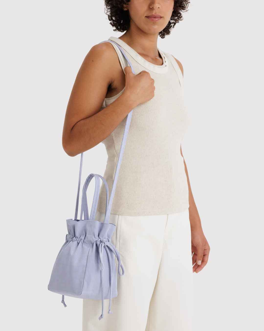 Mist Nylon Drawstring Bag