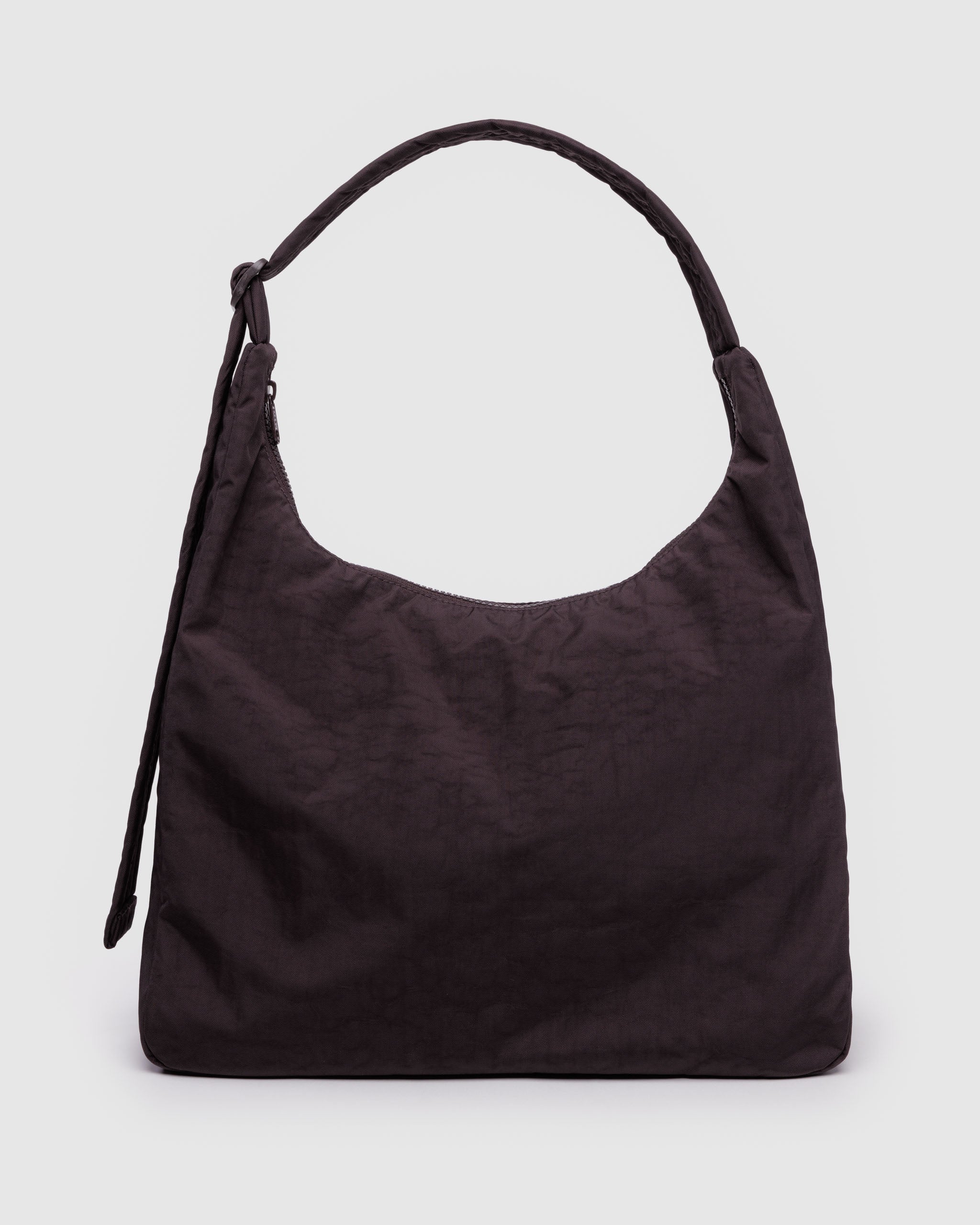 Chocolate Plum Nylon Shoulder bag | BAGGU | Shoulder Bag