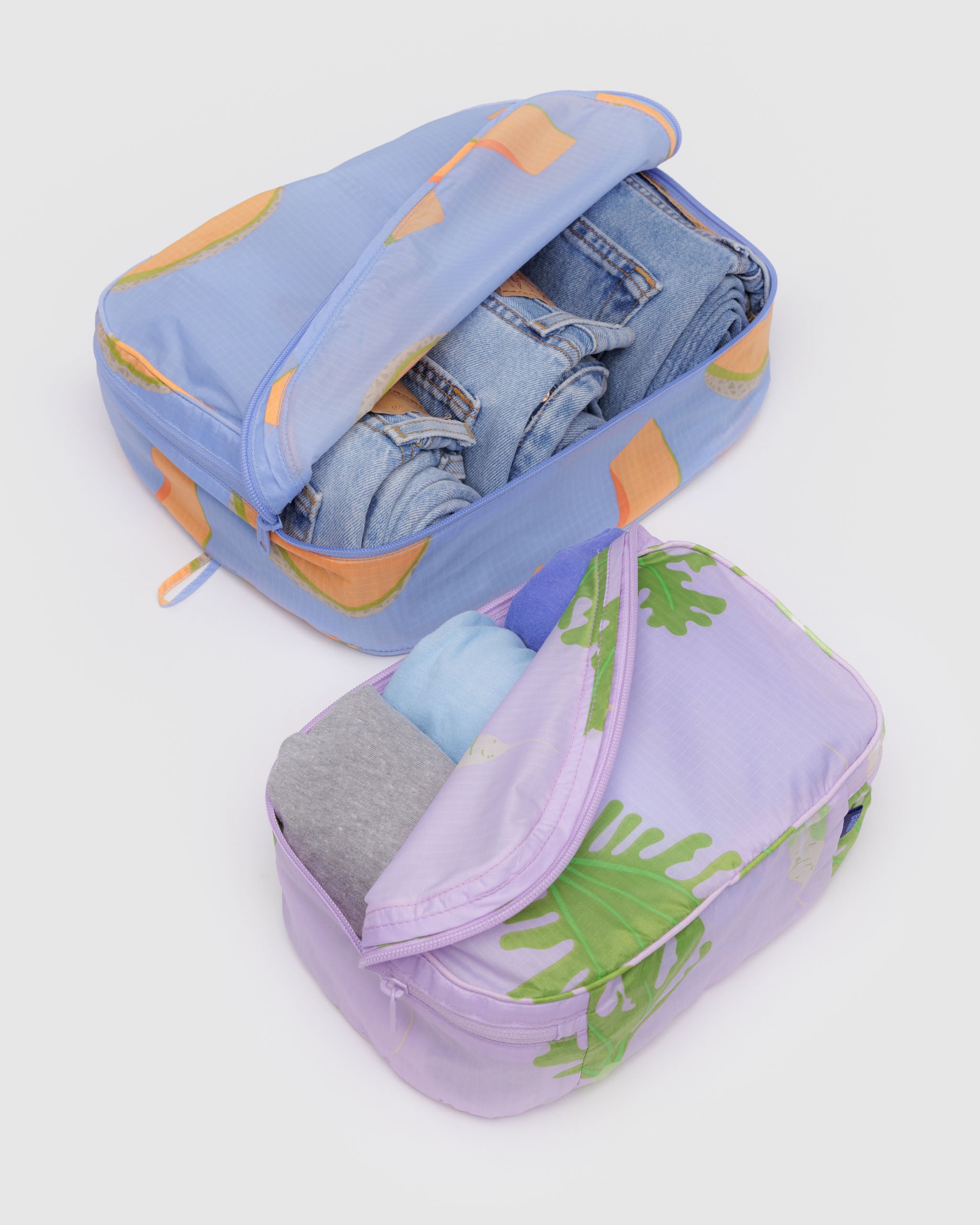 Japanese Produce Packing Cube Set | BAGGU | Packing + Organisation