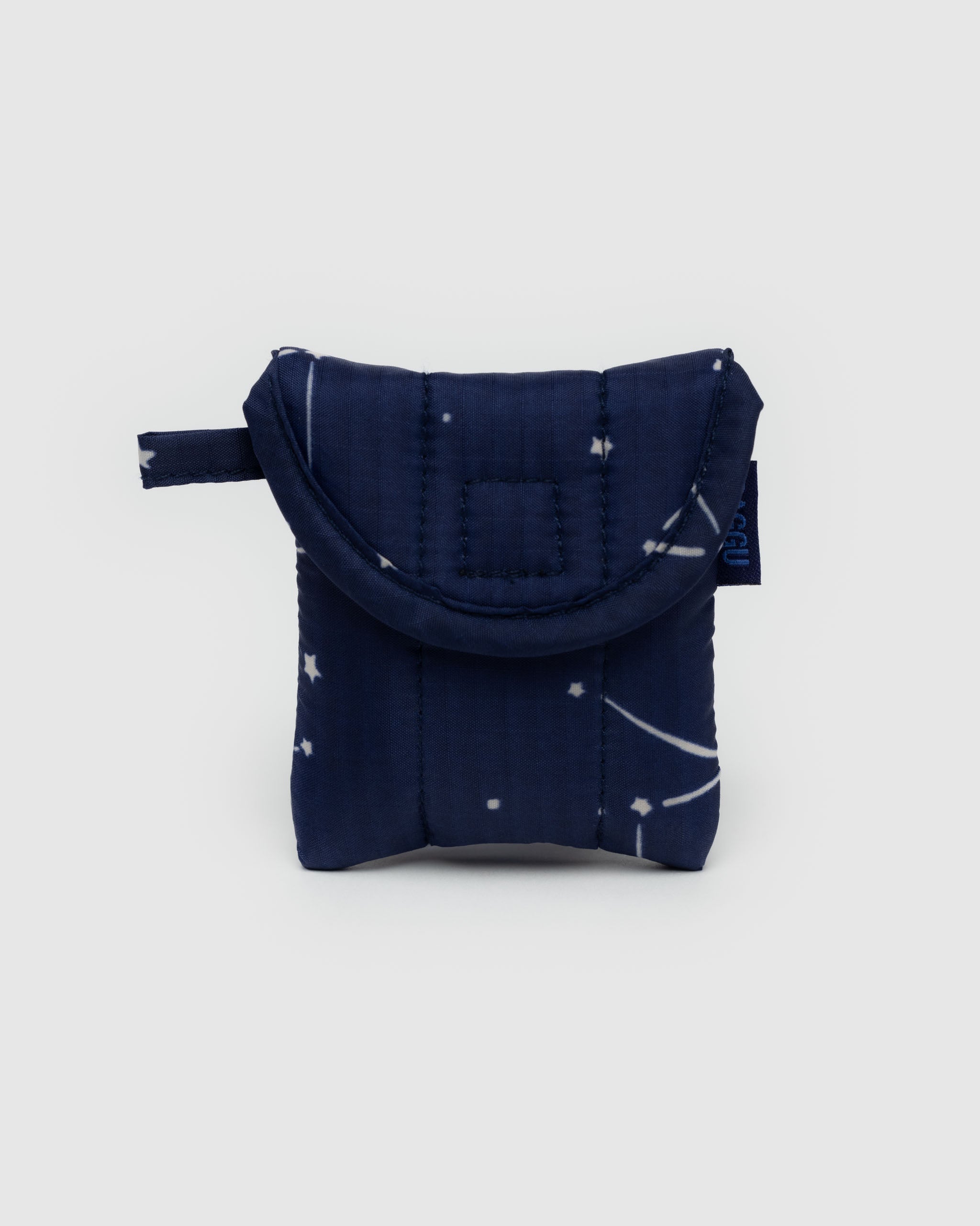 Constellation Midnight Puffy Earbuds Case | BAGGU | Earbud Case