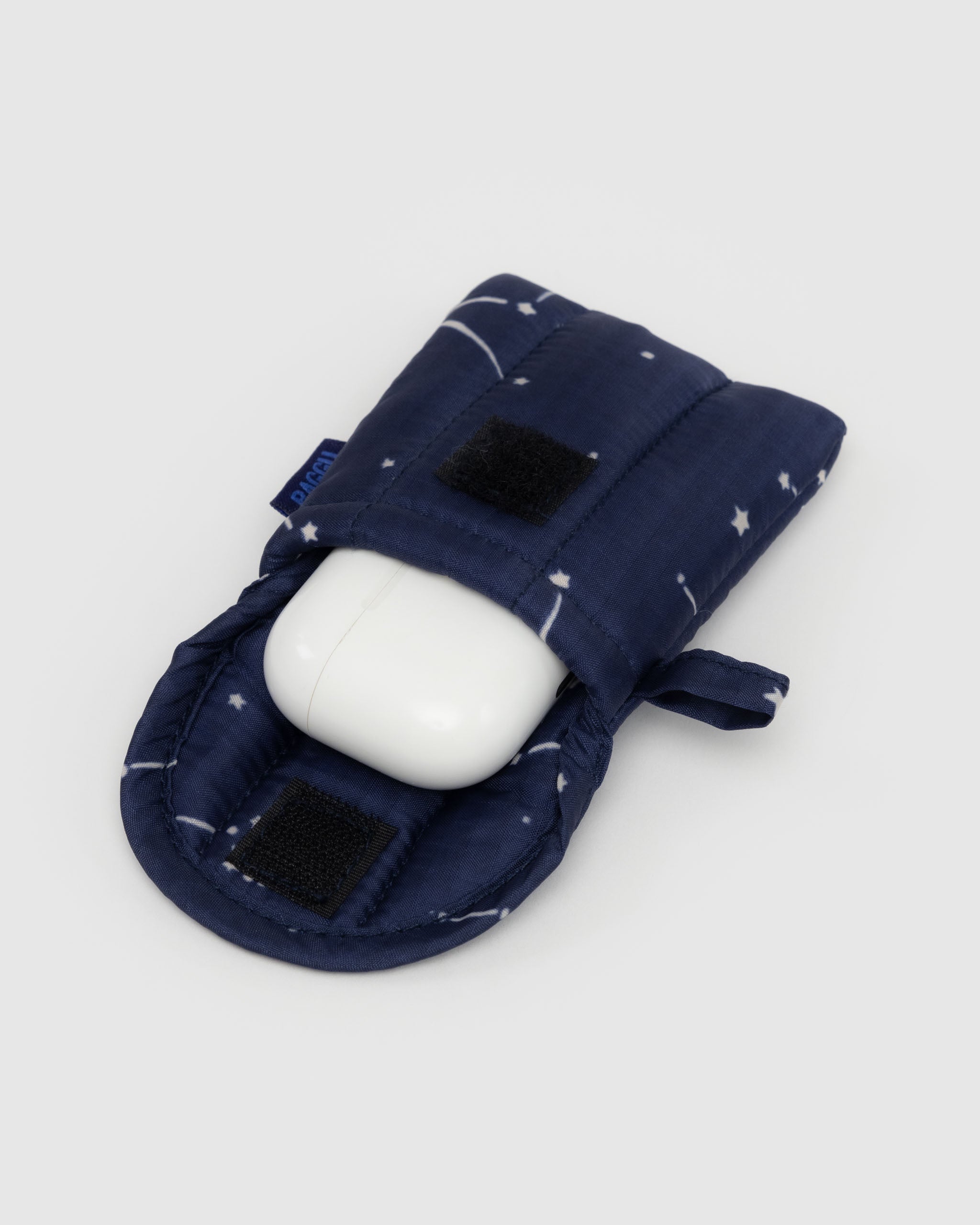 Constellation Midnight Puffy Earbuds Case | BAGGU | Earbud Case