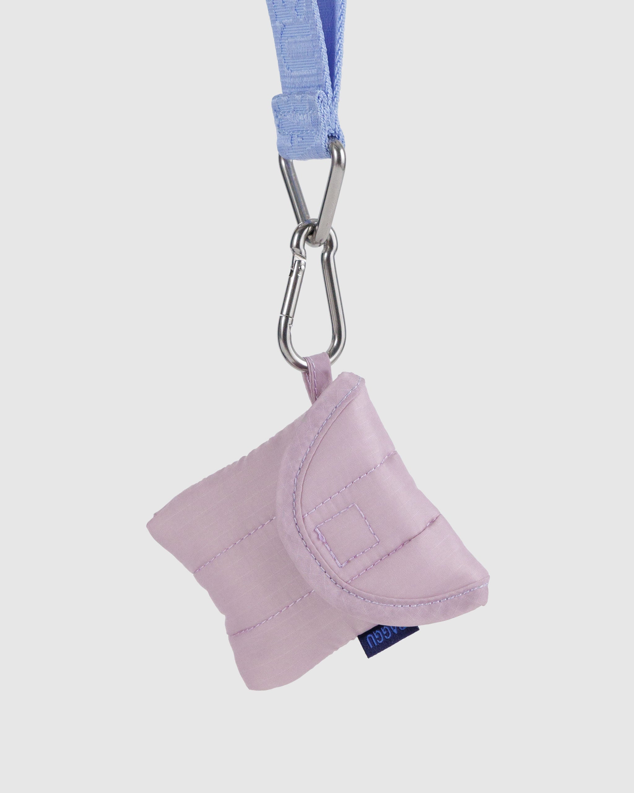 Dusty Pink Puffy Earbuds Case | BAGGU | Earbud Case