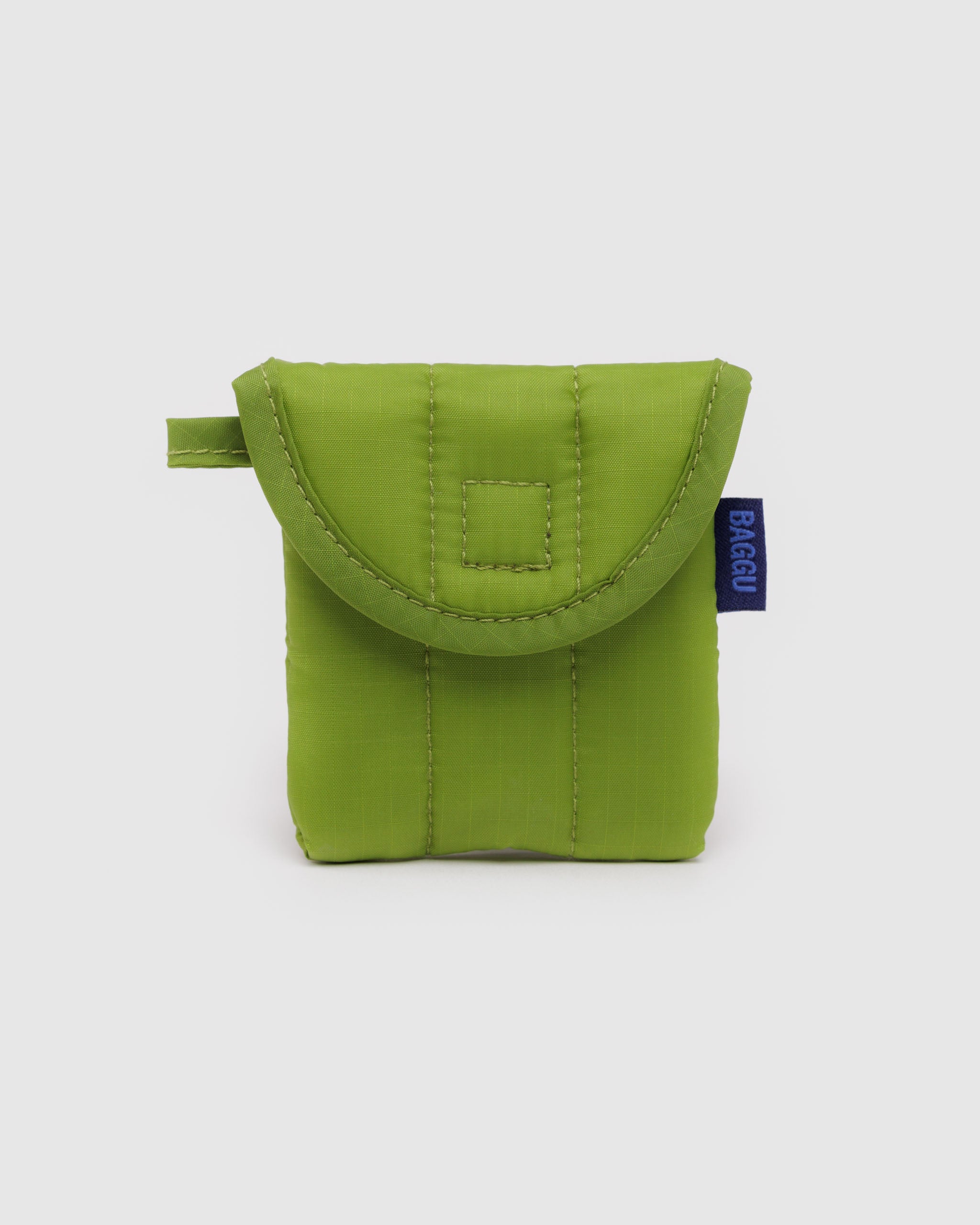 Green Juice Puffy Earbuds Case | BAGGU | Earbud Case