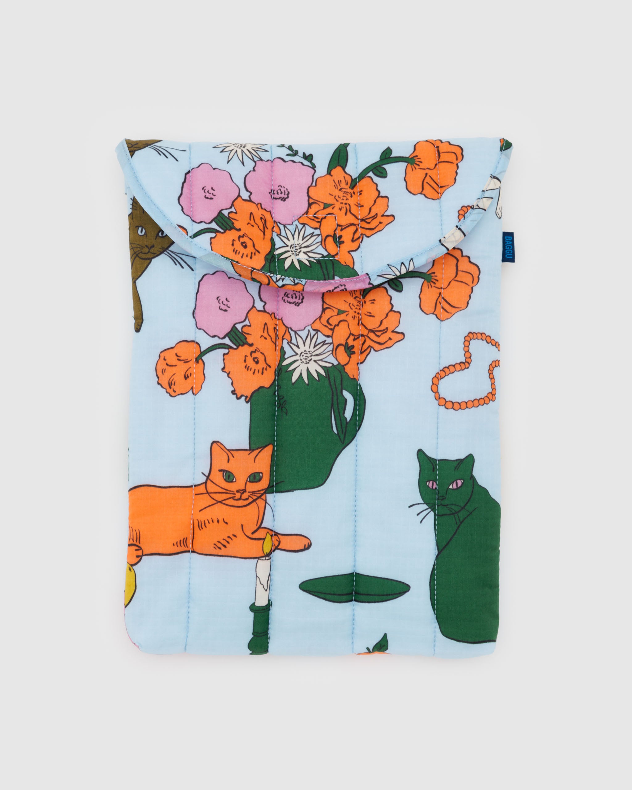 Table Cats Puffy Laptop Sleeve 13"/14" | BAGGU | Laptop + Tablet Sleeves