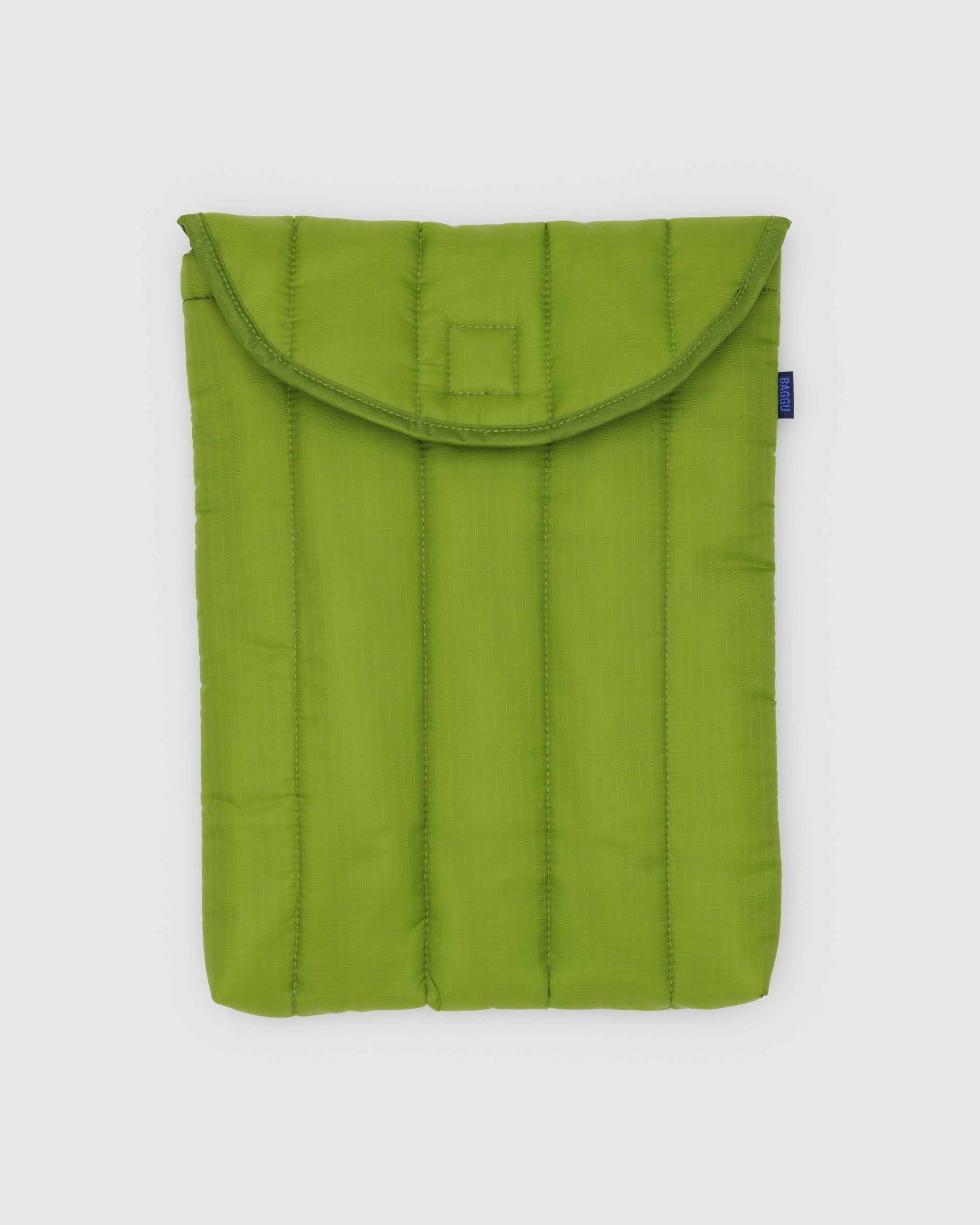 Green Juice Puffy Laptop Sleeve 13"/14" | BAGGU | Laptop + Tablet Sleeves