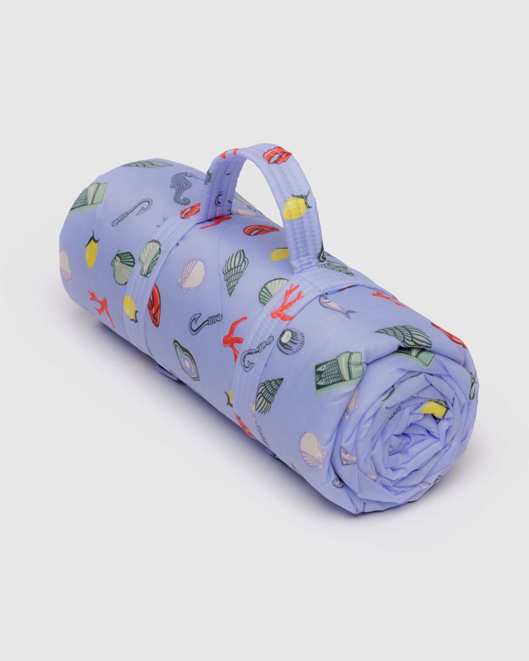 Sea Charms Puffy Picnic Blanket | BAGGU | Blanket