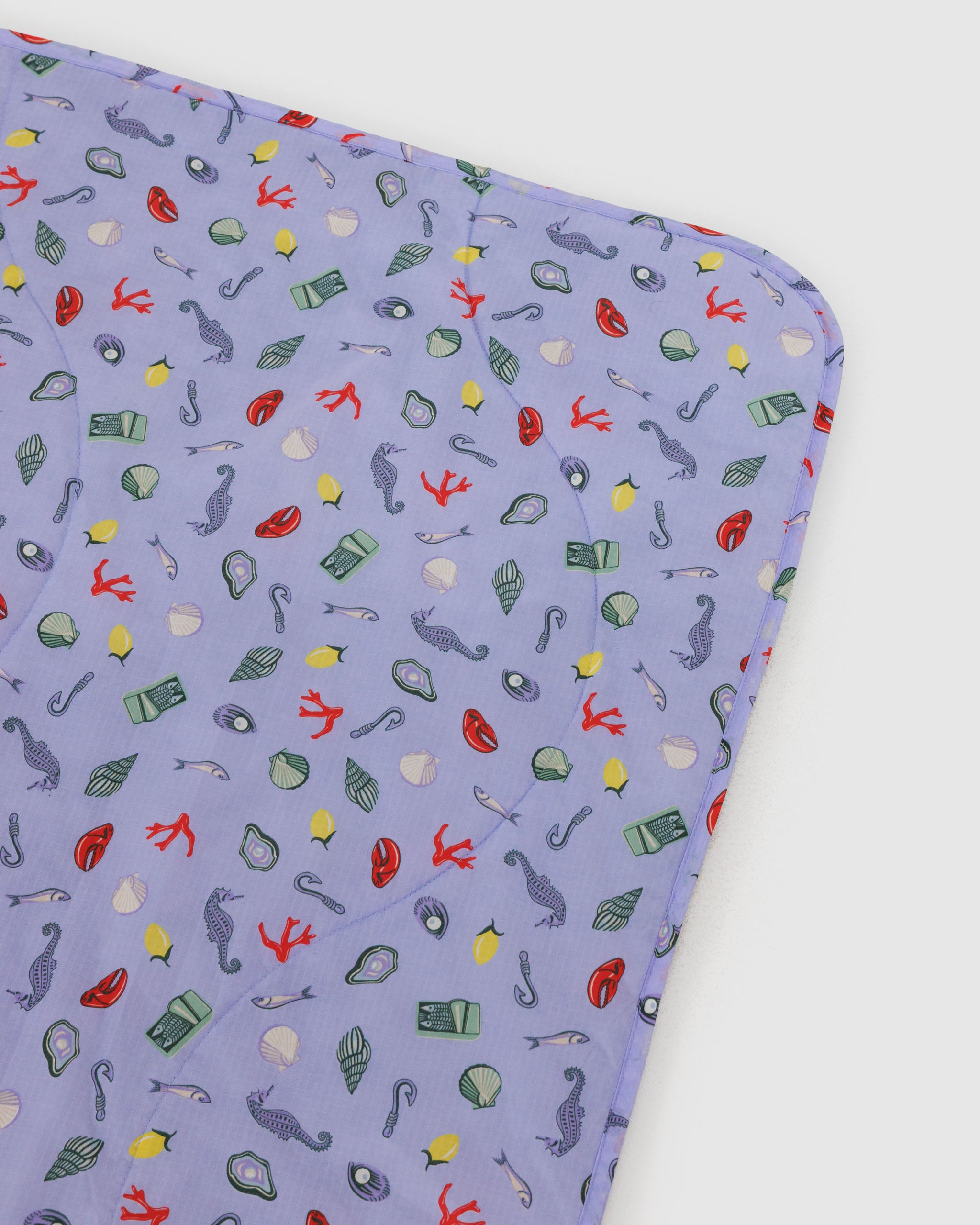 Sea Charms Puffy Picnic Blanket