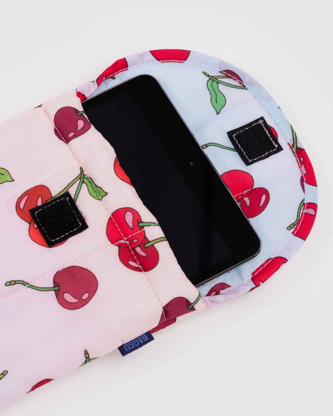 Cherries puffy tablet sleeve 8"