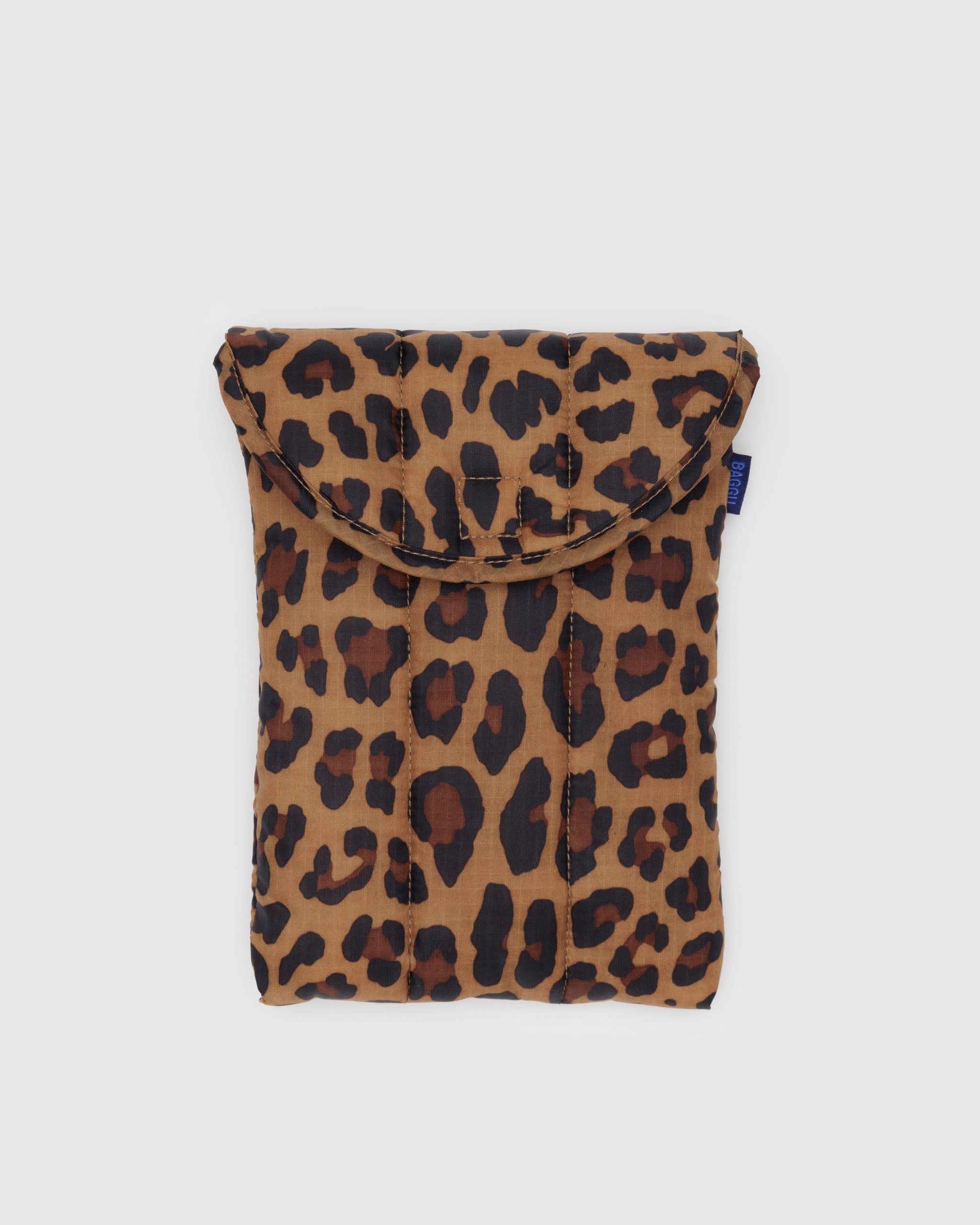 Leopard Print Puffy Tablet Sleeve 8" | BAGGU | Tablet Sleeve