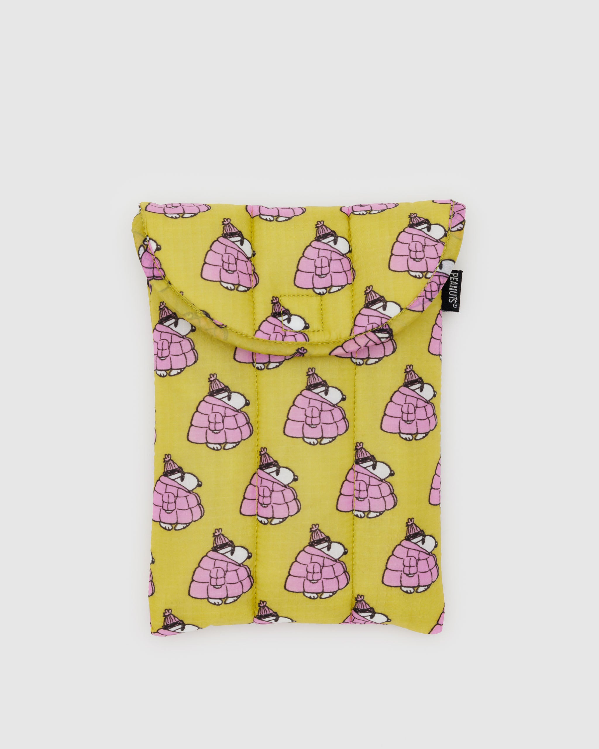 Mini Puffer Snoopy Puffy Tablet Sleeve 8" | BAGGU | Tablet Sleeve
