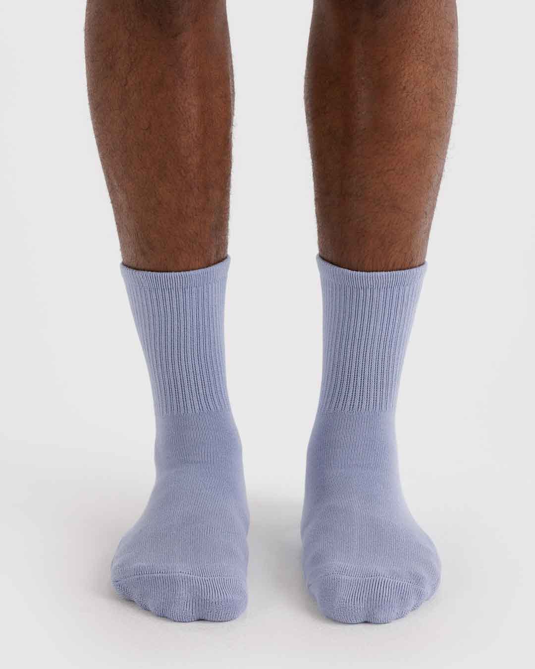Mist Ribbed Sock