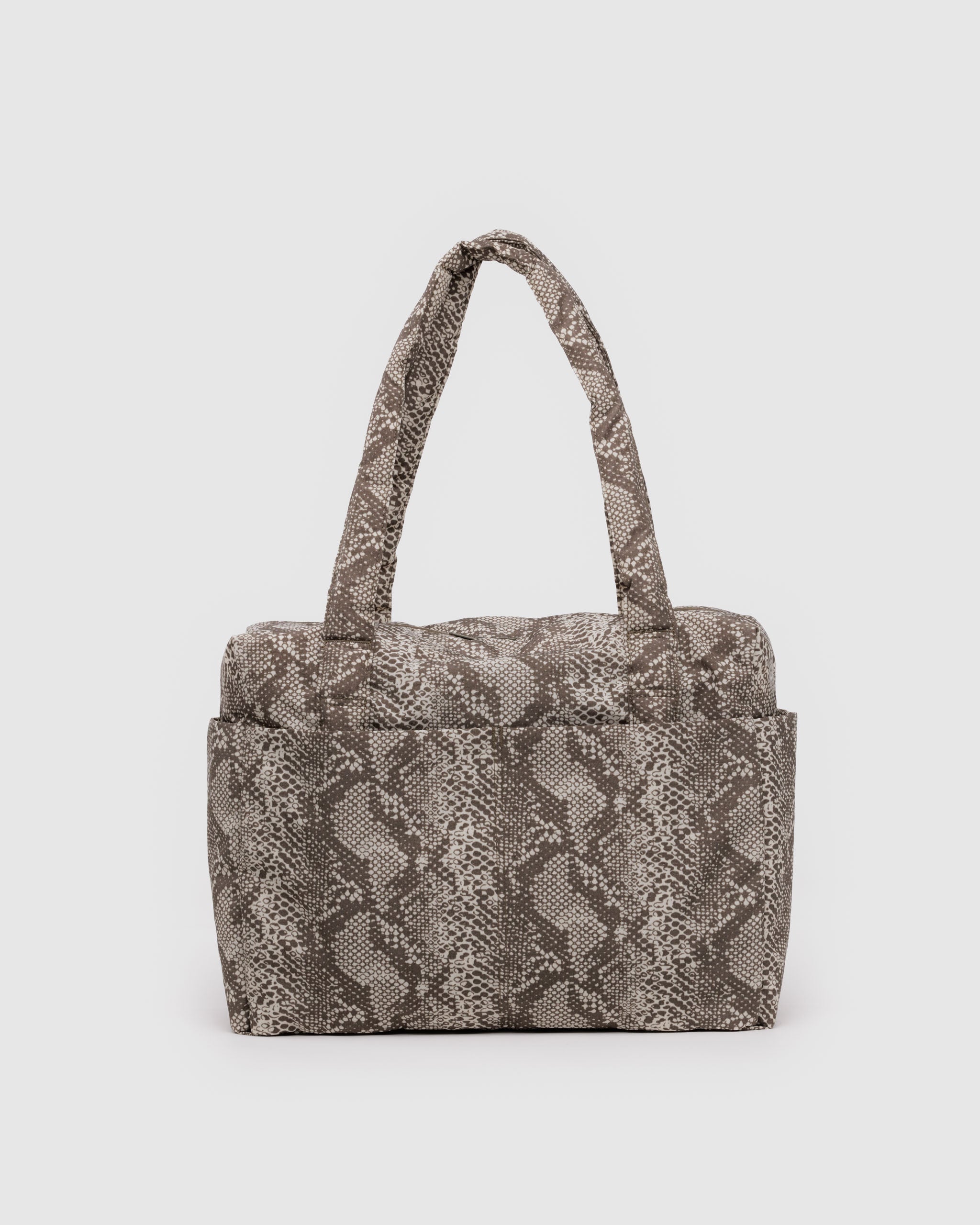 Snakeskin Small Cloud Carry-On | BAGGU | Travel Bag