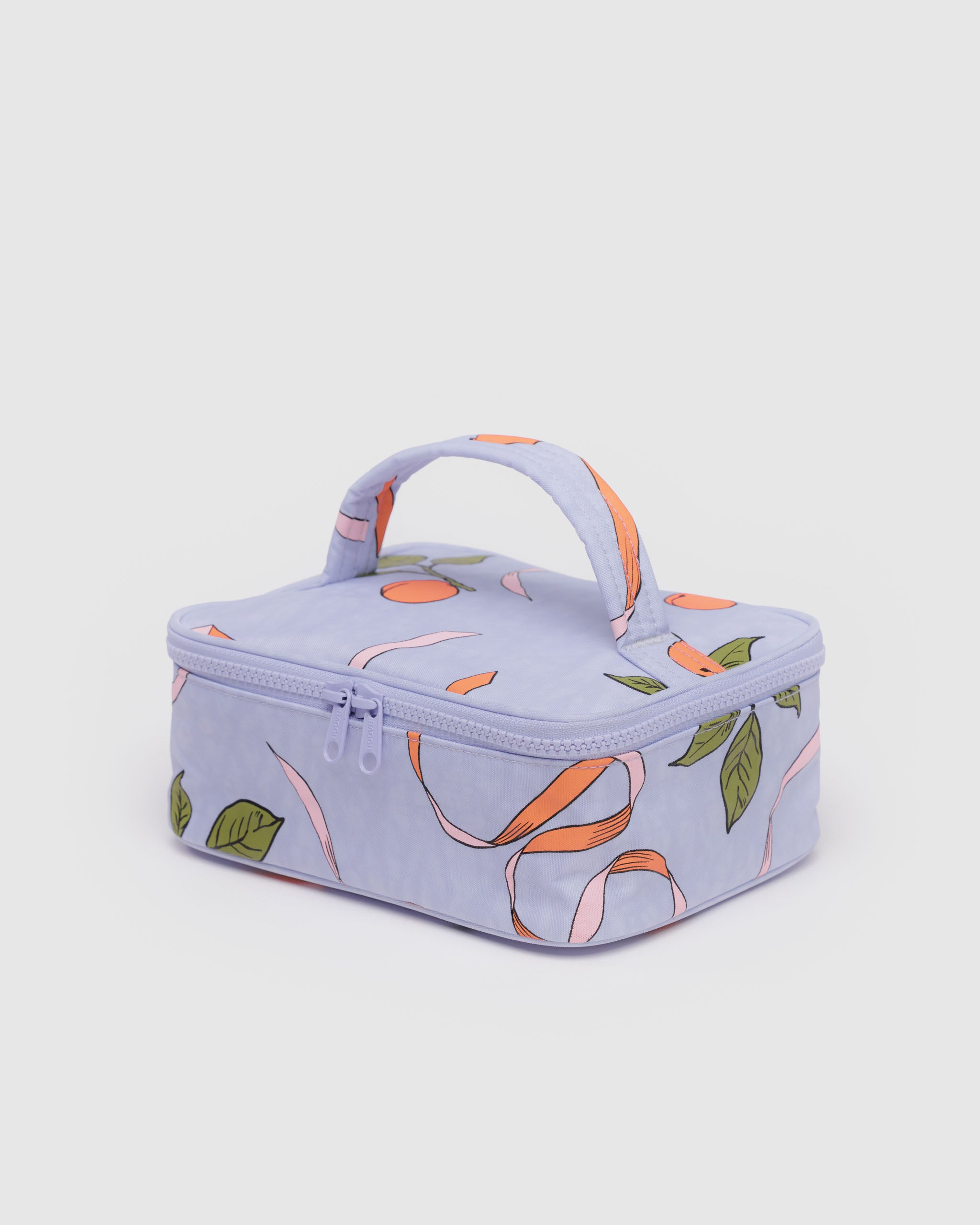 Apricots & Ribbons Small Cosmetic Case | BAGGU | Cosmetic + Toiletry Bags
