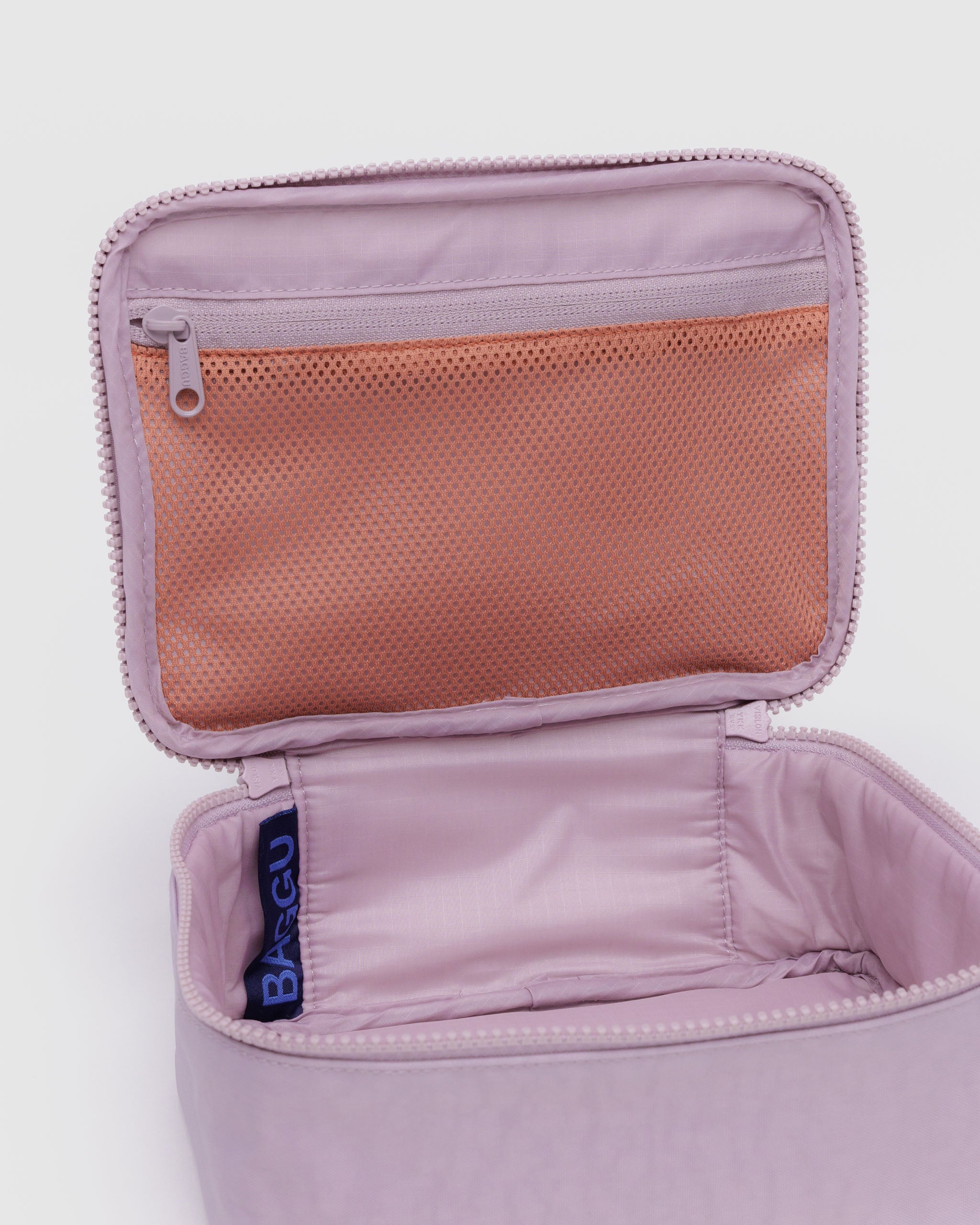 Dusty Pink Small Cosmetic Case | BAGGU | Cosmetic + Toiletry Bags