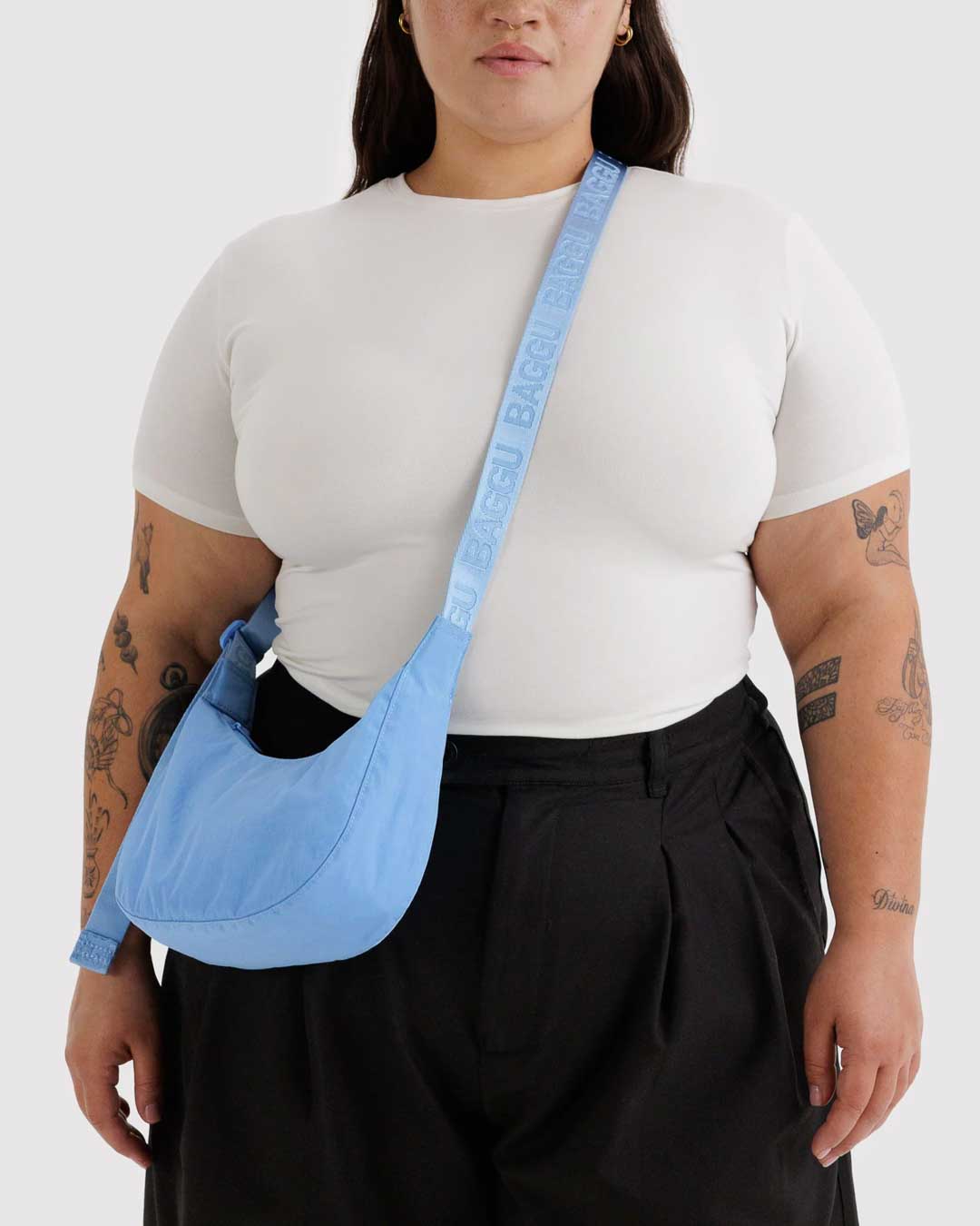 Piscine Small Nylon Crescent Bag