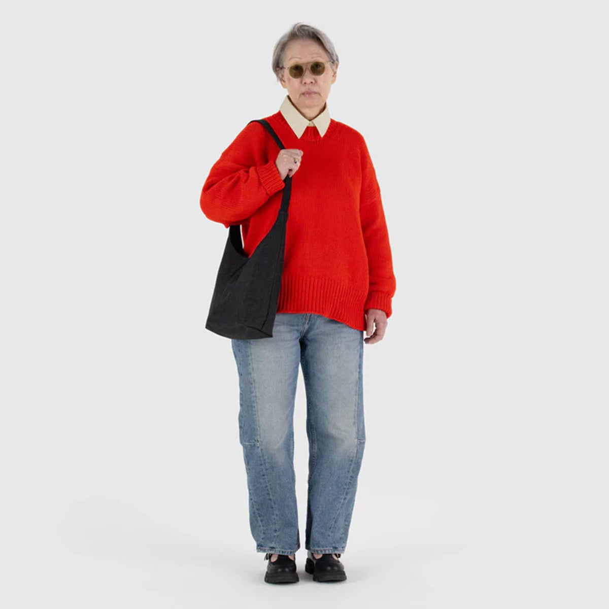 Black Small Nylon Sling BAGGU | BAGGU | Shoulder Bag