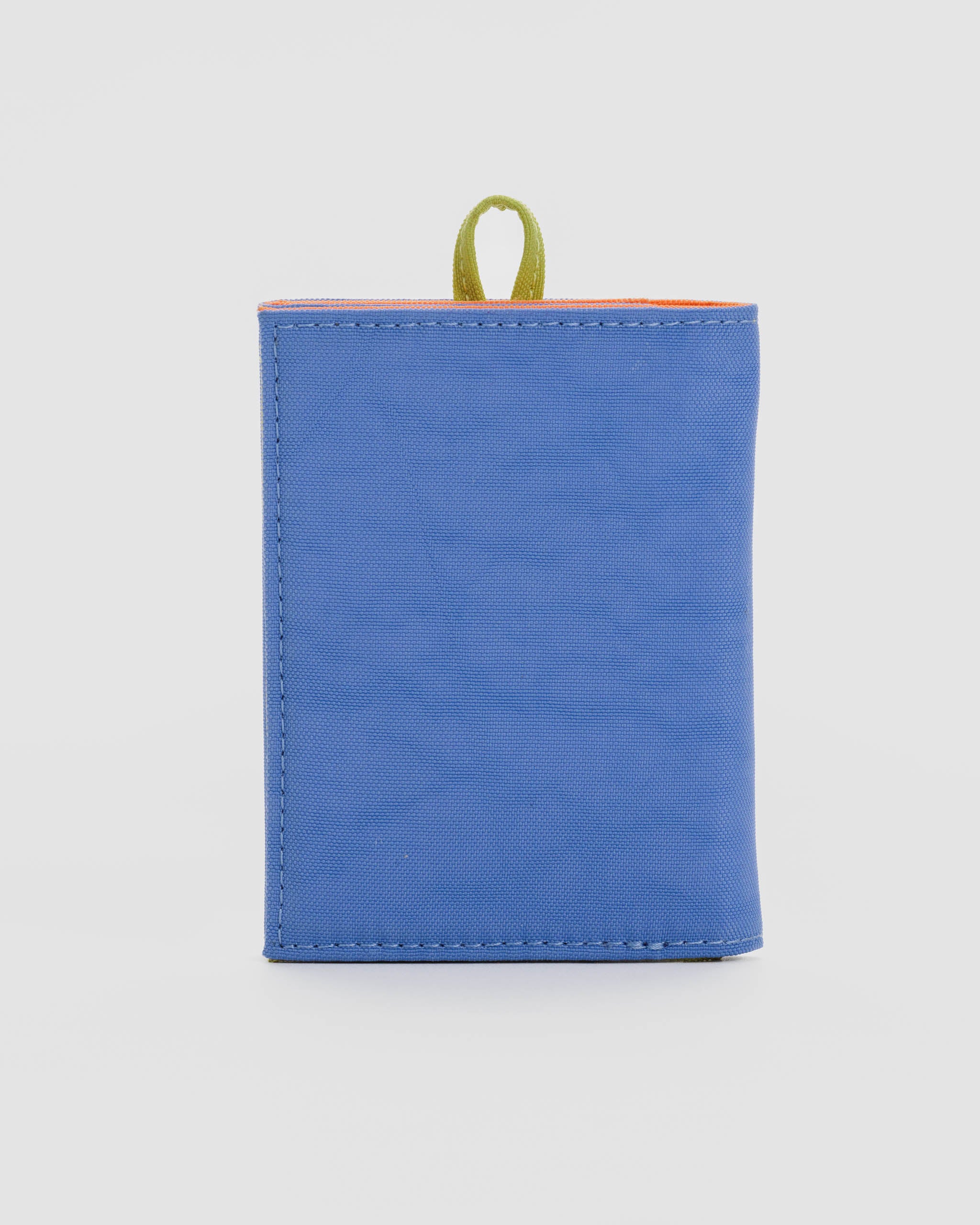 BAGGU Pansy Blue Mix Snap Wallet