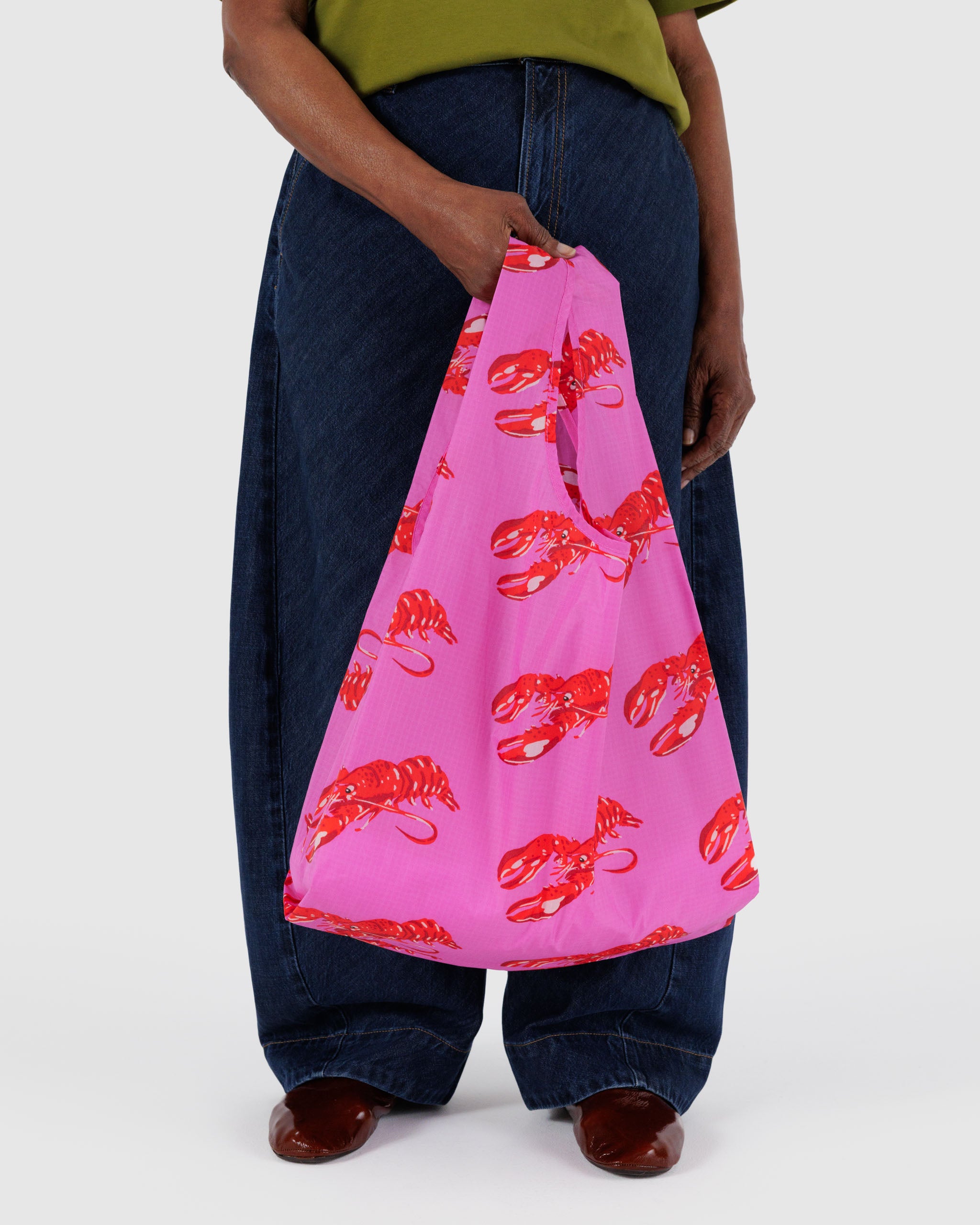 Pink Lobster Standard BAGGU | BAGGU | Shopping Tote Bag