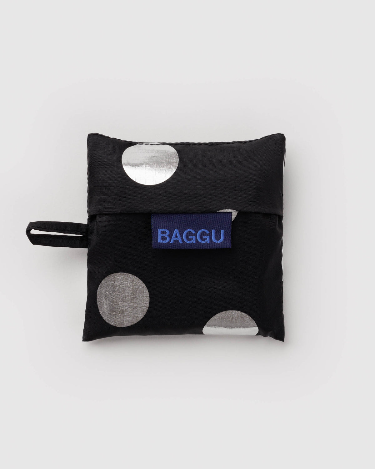 Silver Metallic Polka Dot Baby BAGGU | BAGGU | Baby BAGGU