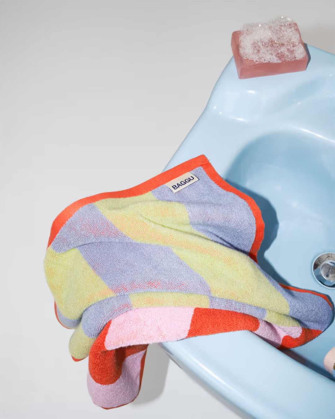 Pool Stripe Mix Hand Towel Set of 2