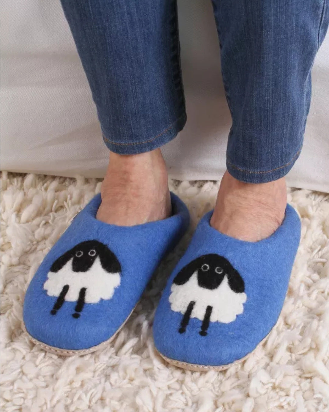 Big Sheep Slippers Pachamama