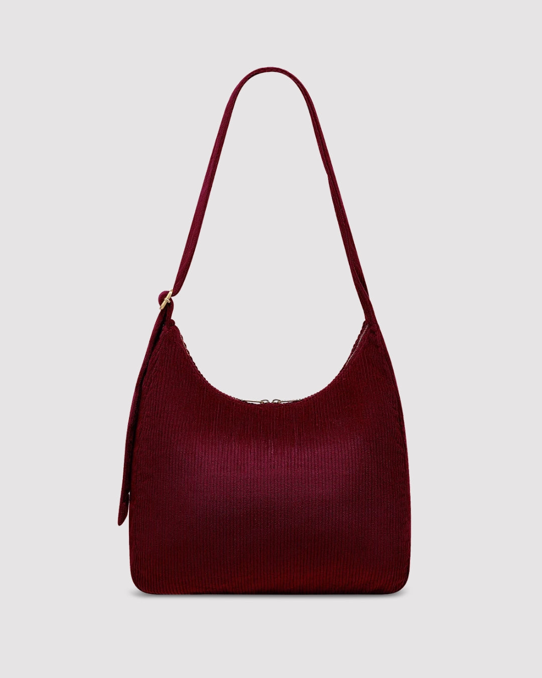 Burgundy Corduroy Claire Hobo Bag hindbag