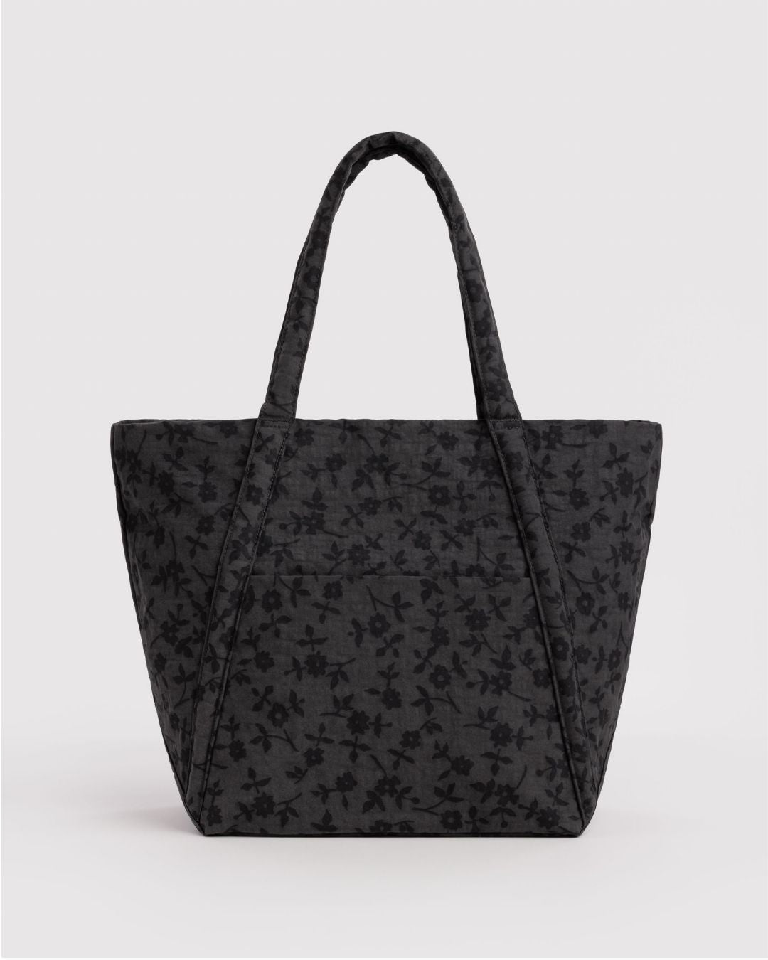 Charcoal Ditsy Floral Cloud Bag