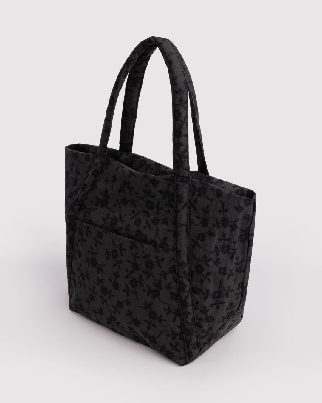 Charcoal Ditsy Floral Cloud Bag