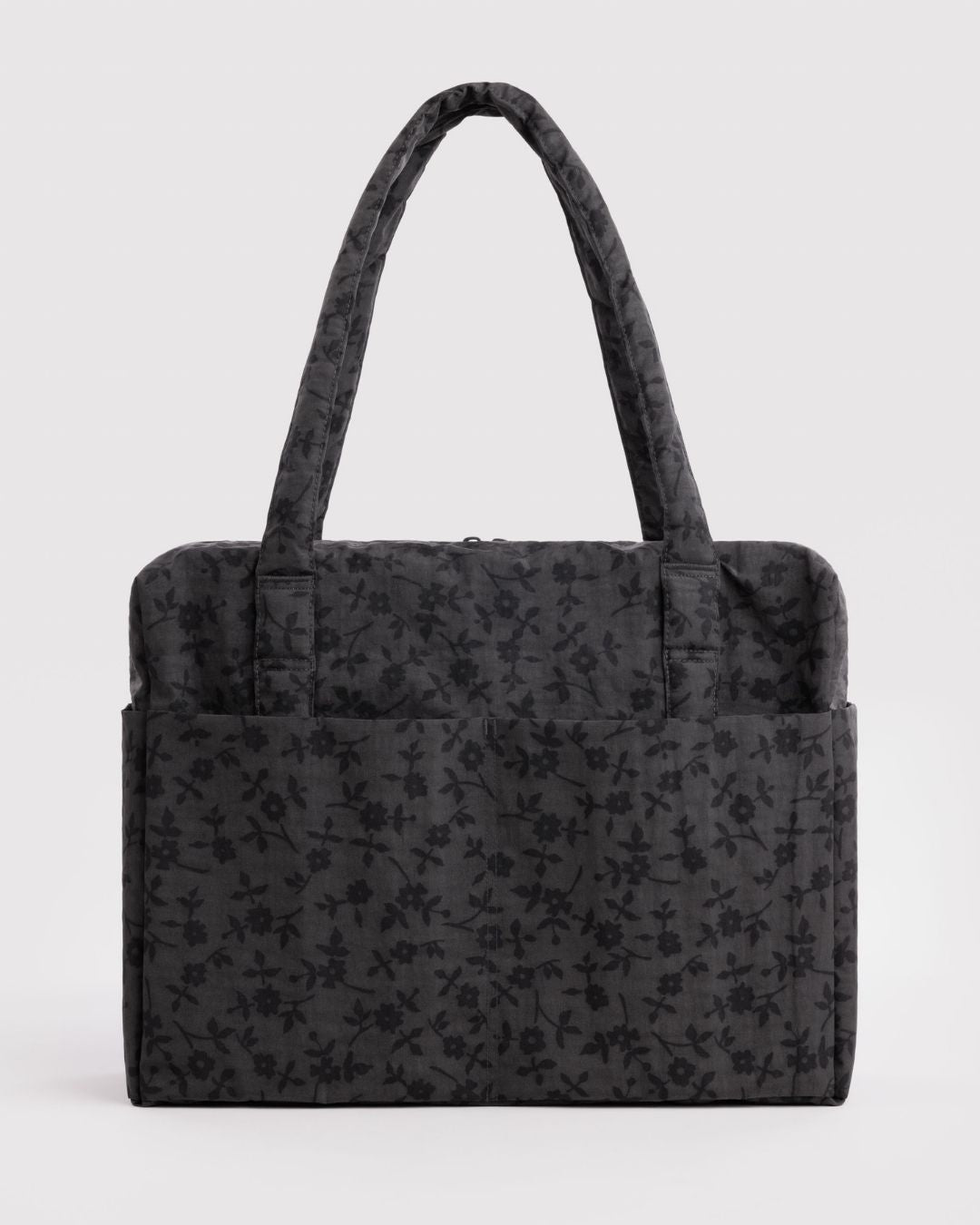 Charcoal Ditsy Floral Cloud Carry-On