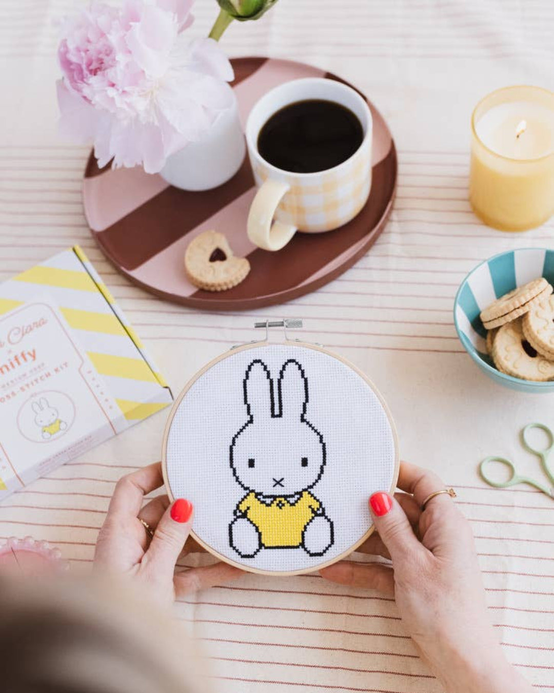 Cotton Clara yellow Miffy.