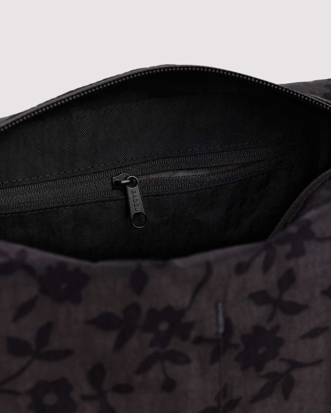 Charcoal Ditsy Floral Dopp Kit