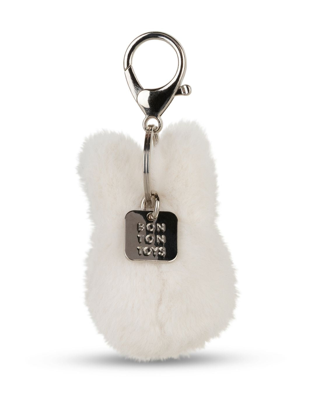 Miffy ECO Fuzzy Keyring/ Bag Charm in Off White