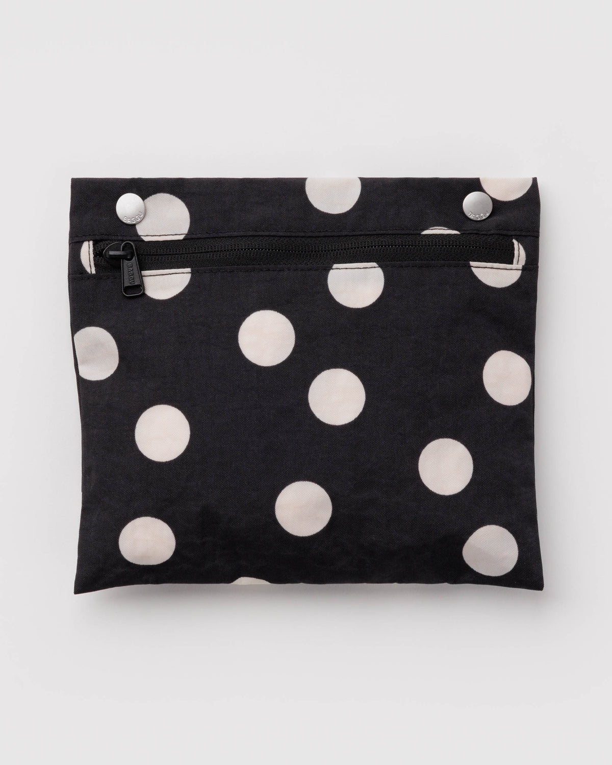 Black and Cream Polka Dot Everyday Cloud Bag | BAGGU | Everyday Cloud Bag