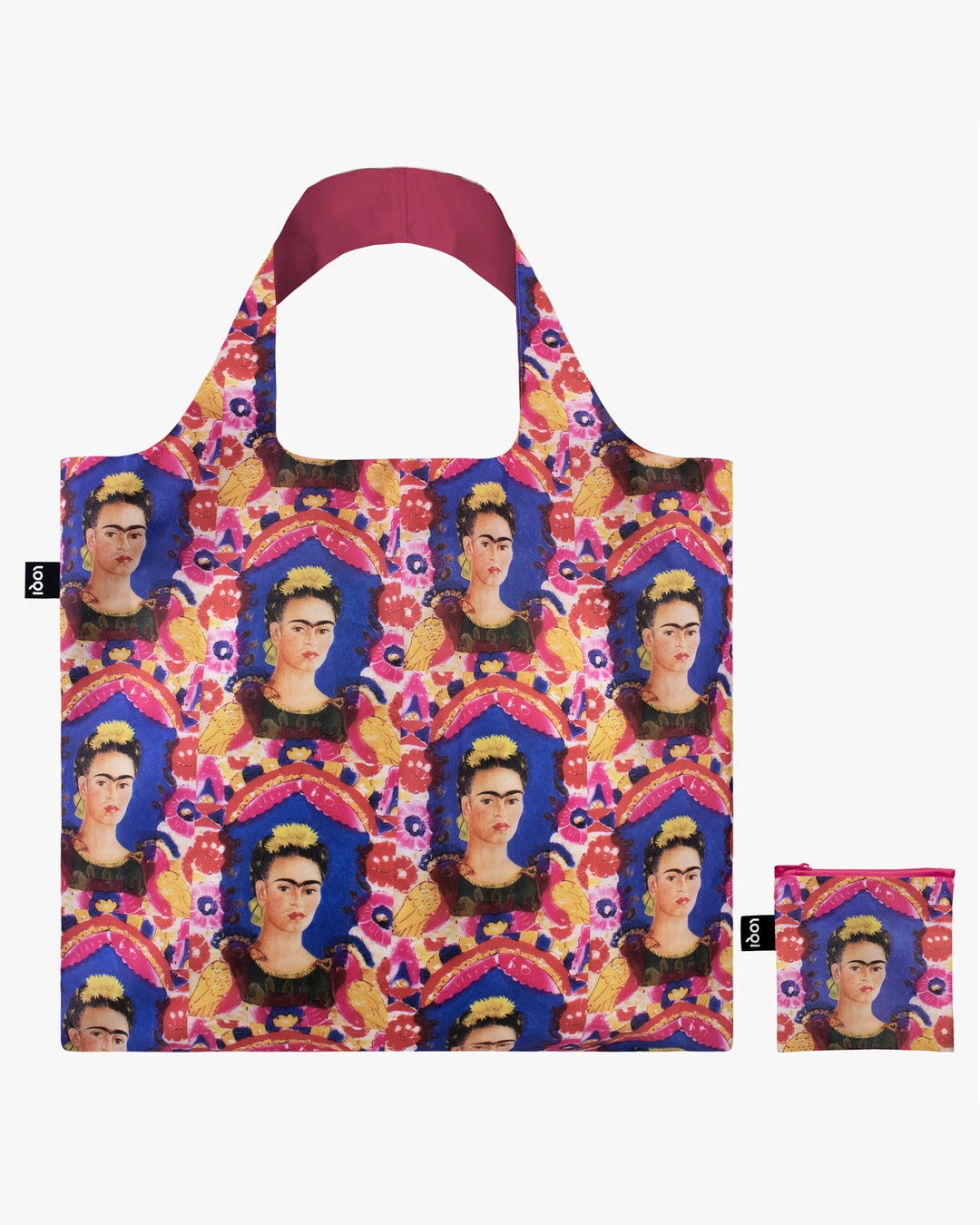 The Frame by Frida Kahlo Recycled Bag | LOQI | Shopping Tote Bag