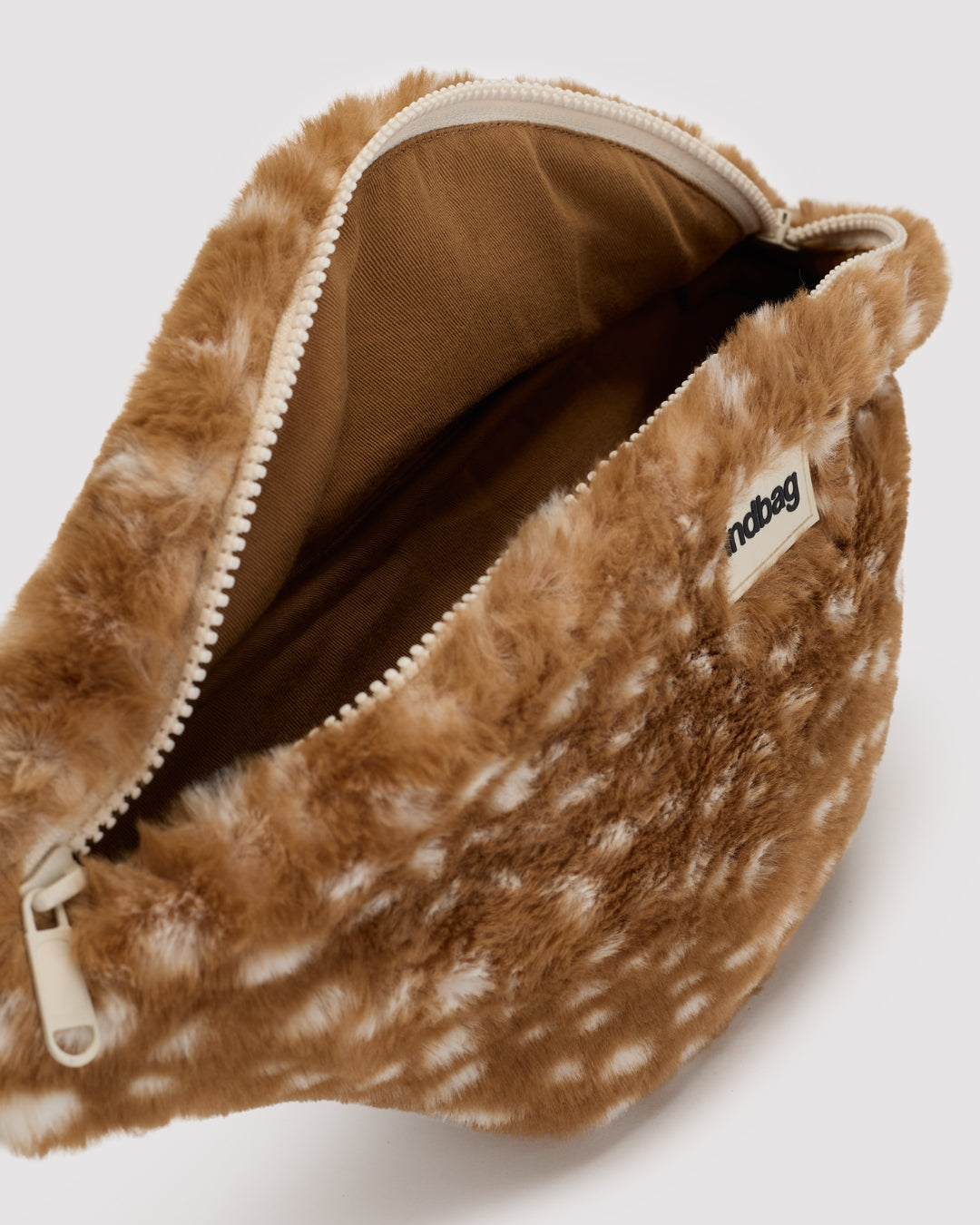 Fawn Faux Fur Olivia Bum Bag by hindbag