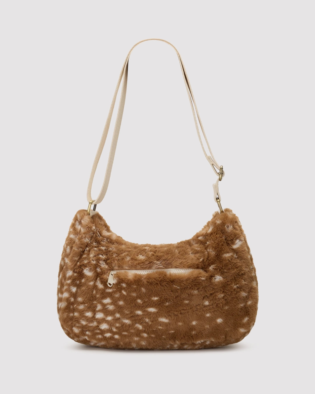 Fawn Faux Fur Rosa Shoulder Bag by hindbag