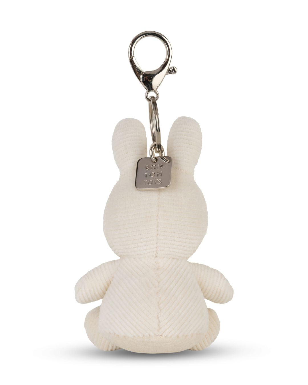 Miffy Four Leaf Clover Keychain Off White
