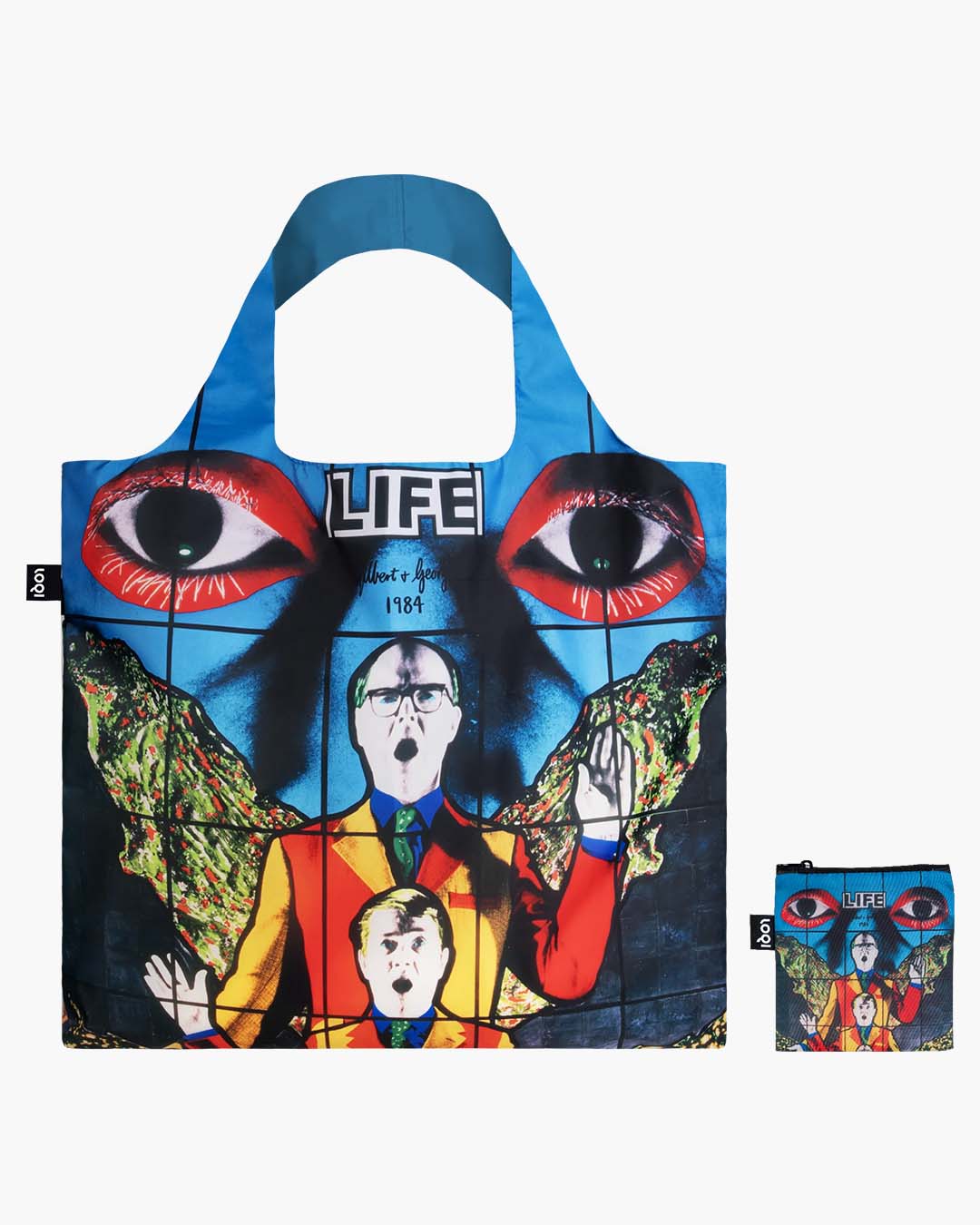GILBERT & GEORGE Life & Death Recycled Bag