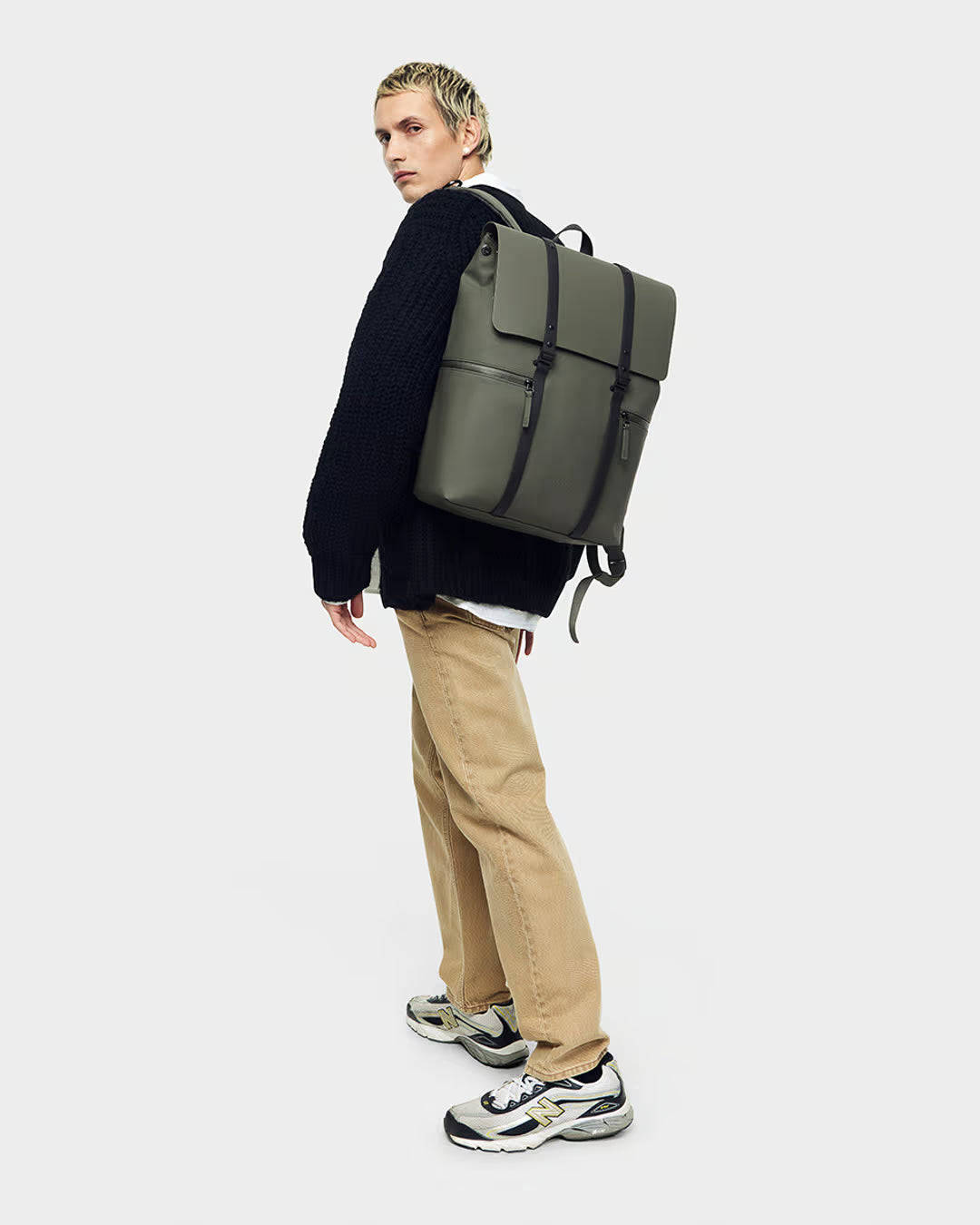 Olive Spläsh 2.0 Waterproof 16" Backpack Gaston Luga