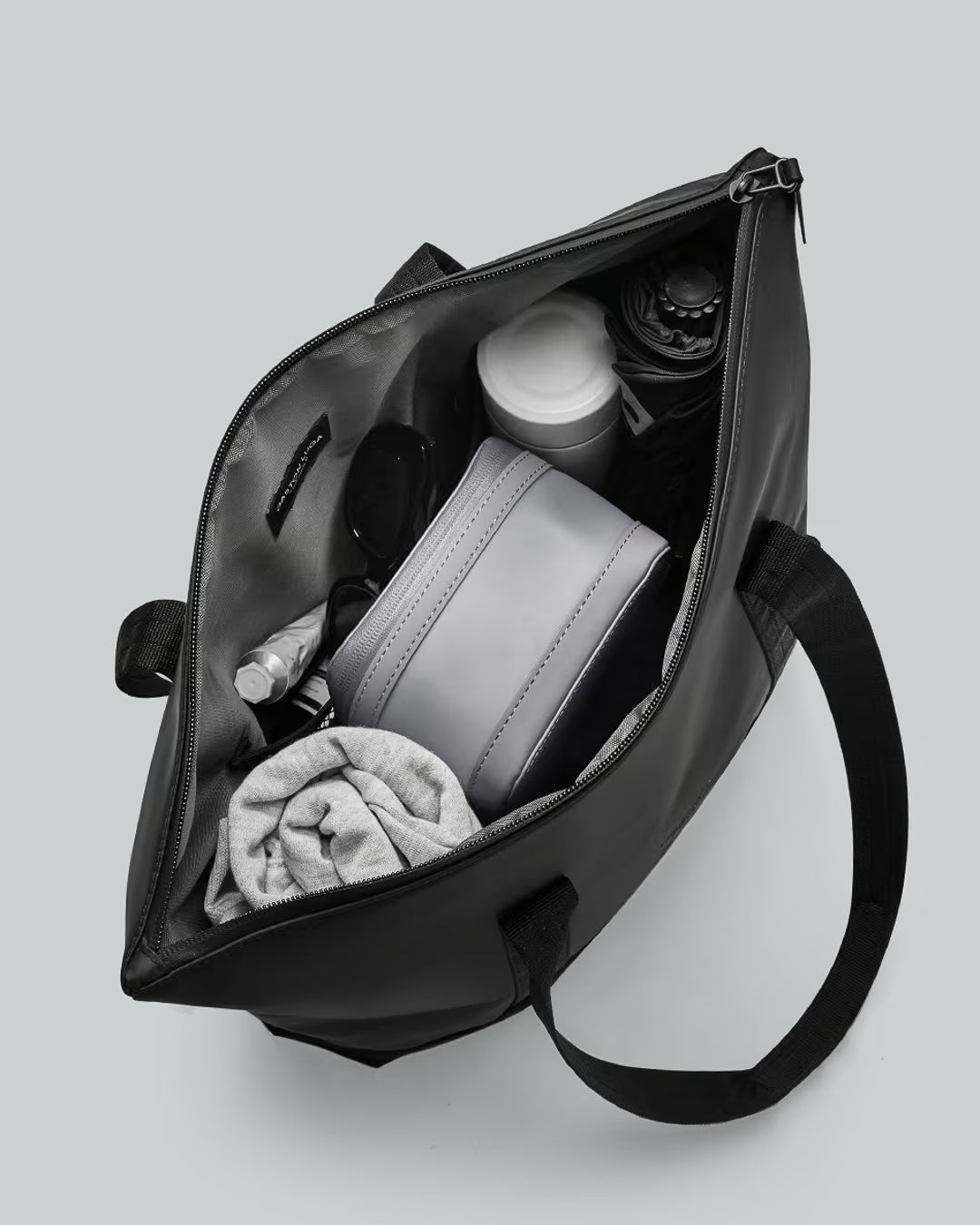 Black Däsh Waterproof Shopper Tote Bag Gaston Luga