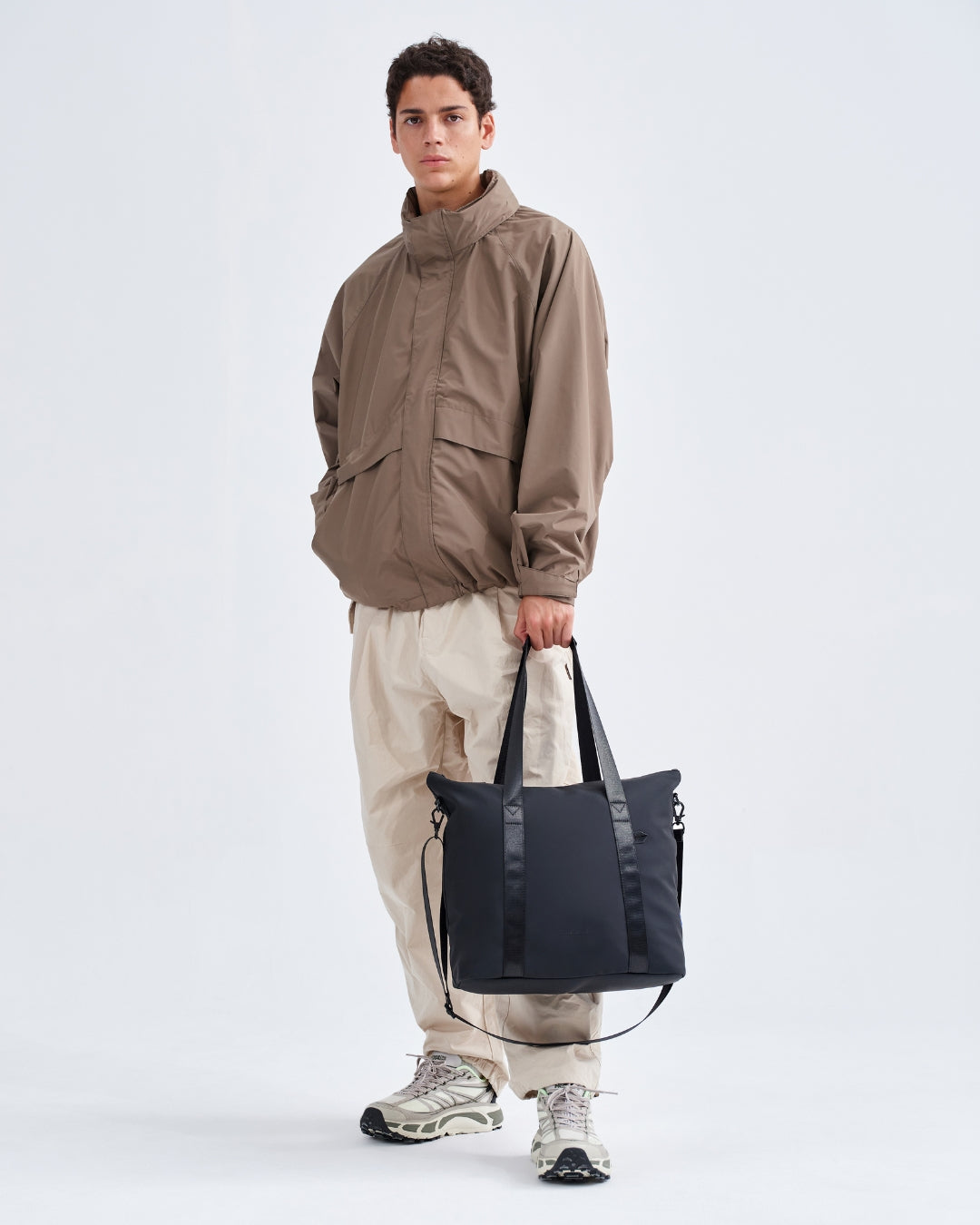 Black Däsh Waterproof Shopper Tote Bag