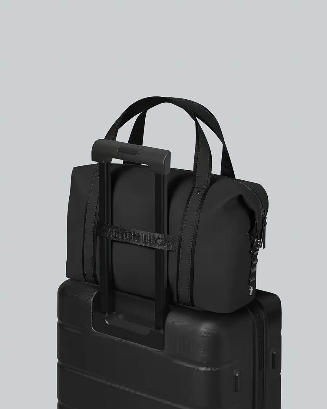 Black Small Däsh Weekender 2.0 Waterproof Bag Gaston Luga